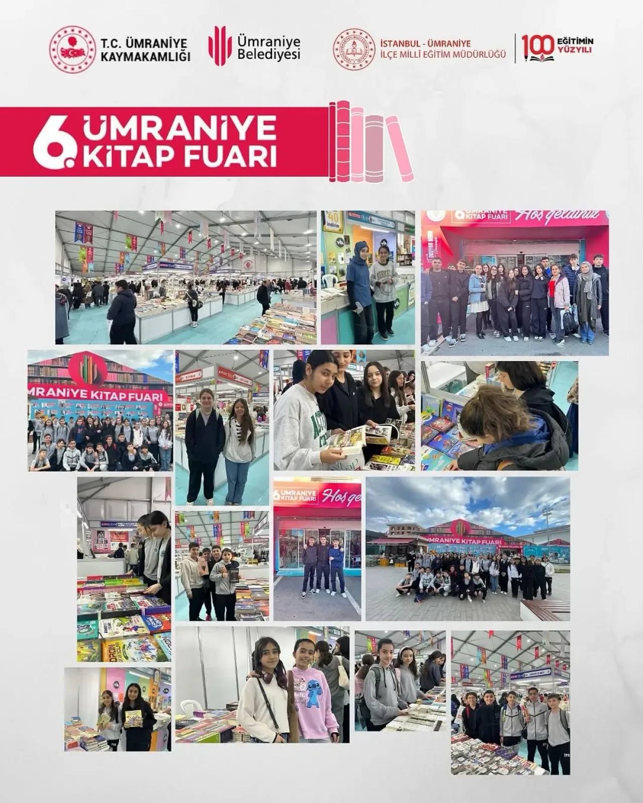 Ümraniye 6. Kitap Fuarı Öğrencilerin Yoğun Katılımıyla Devam Ediyor Ümraniye 6. Kitap Fuarı Öğrencilerin Yoğun Katılımıyla Devam Ediyor