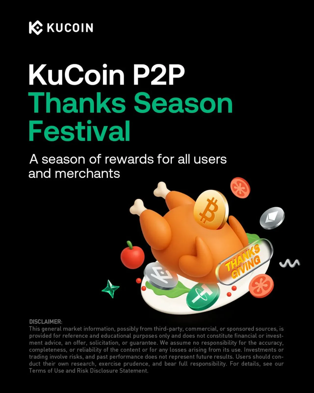 KuCoin P2P Thanks Season Festivali Başladı: Kullanıcılarına Ödül Yağmuru KuCoin P2P Thanks Season Festivali Başladı: Kullanıcılarına Ödül Yağmuru
