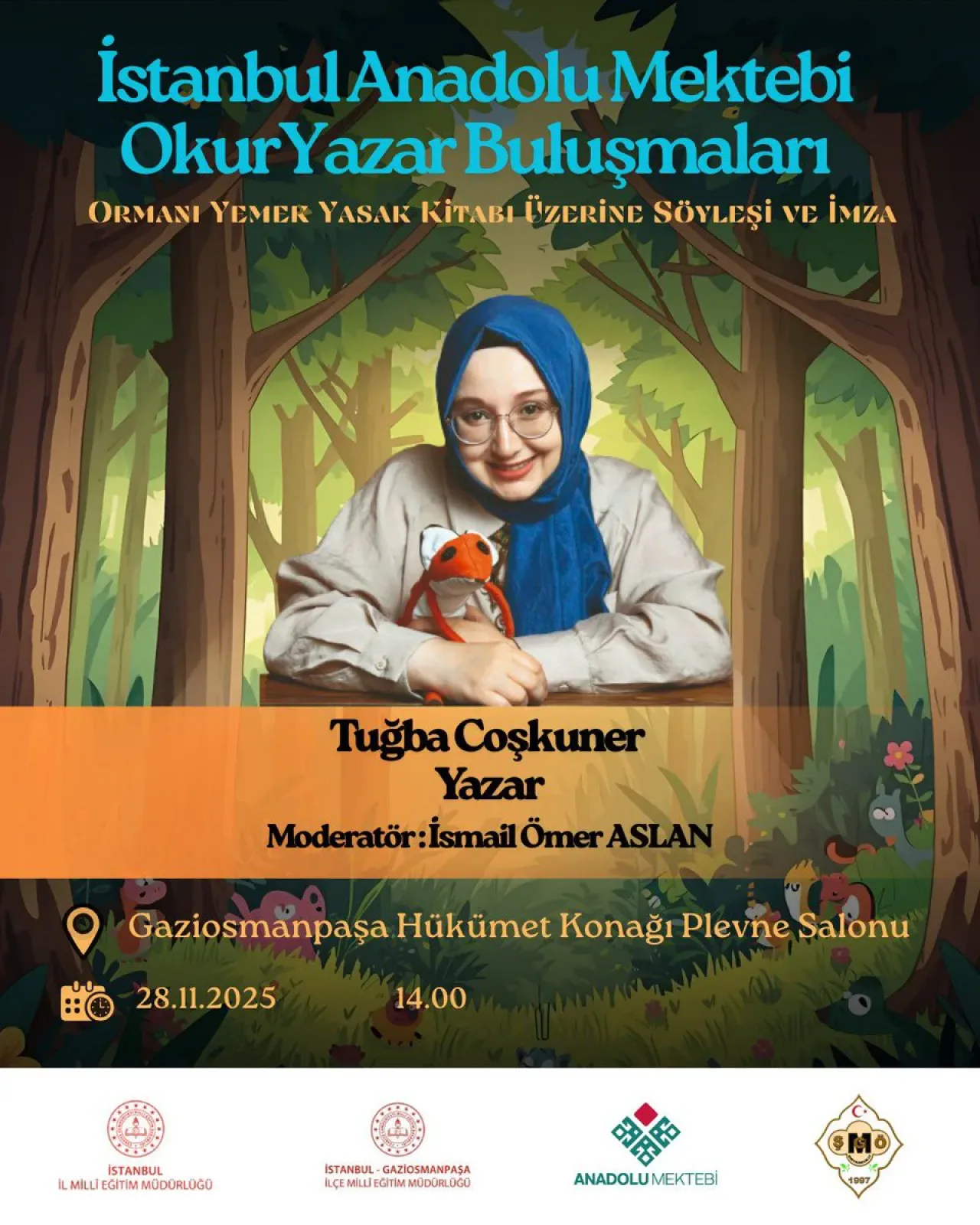 Gaziosmanpaşa'da Öğrenciler Yazar Tuğba Coşkuner ile Buluşuyor Gaziosmanpaşa'da Öğrenciler Yazar Tuğba Coşkuner ile Buluşuyor