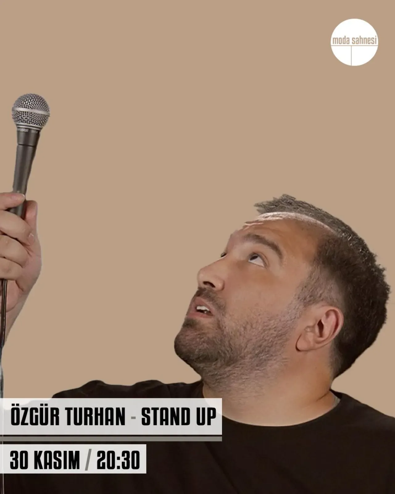 Özgür Turhan, Moda Sahnesi'nde Yeni Stand Up Gösterisiyle Seyirci Karşısına Çıkıyor Özgür Turhan, Moda Sahnesi'nde Yeni Stand Up Gösterisiyle Seyirci Karşısına Çıkıyor