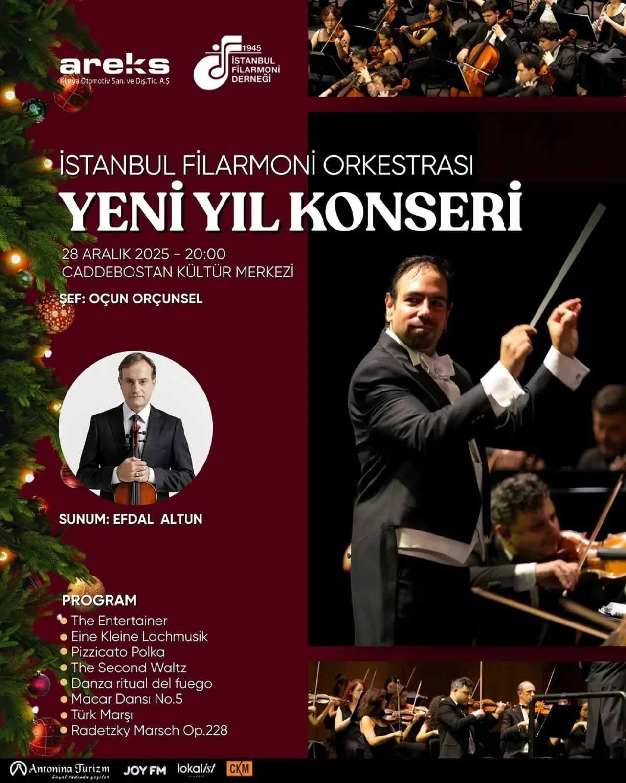 İstanbul Filarmoni Orkestrası Yeni Yılı "Eğlenceli Klasik Müzik" Konseriyle Karşılıyor İstanbul Filarmoni Orkestrası Yeni Yılı "Eğlenceli Klasik Müzik" Konseriyle Karşılıyor