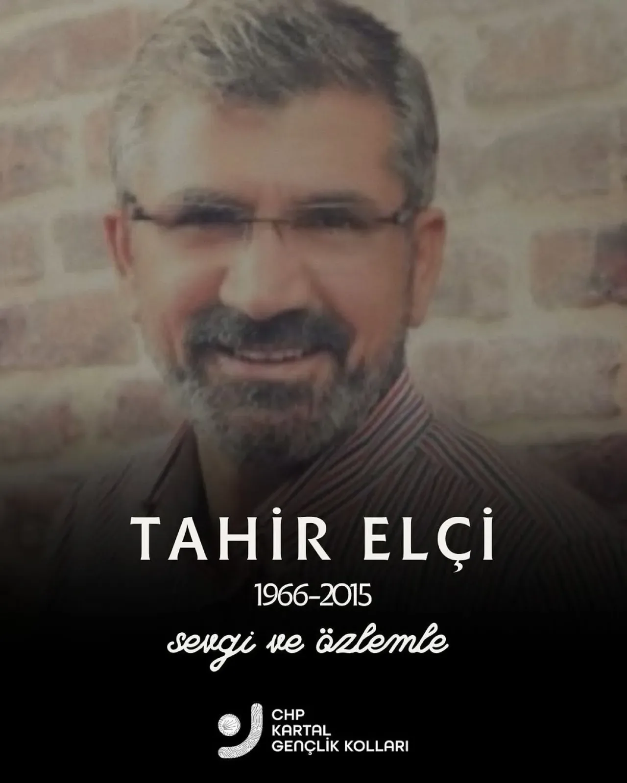 CHP Kartal Gençlik Kolları'ndan Tahir Elçi Anması CHP Kartal Gençlik Kolları'ndan Tahir Elçi Anması