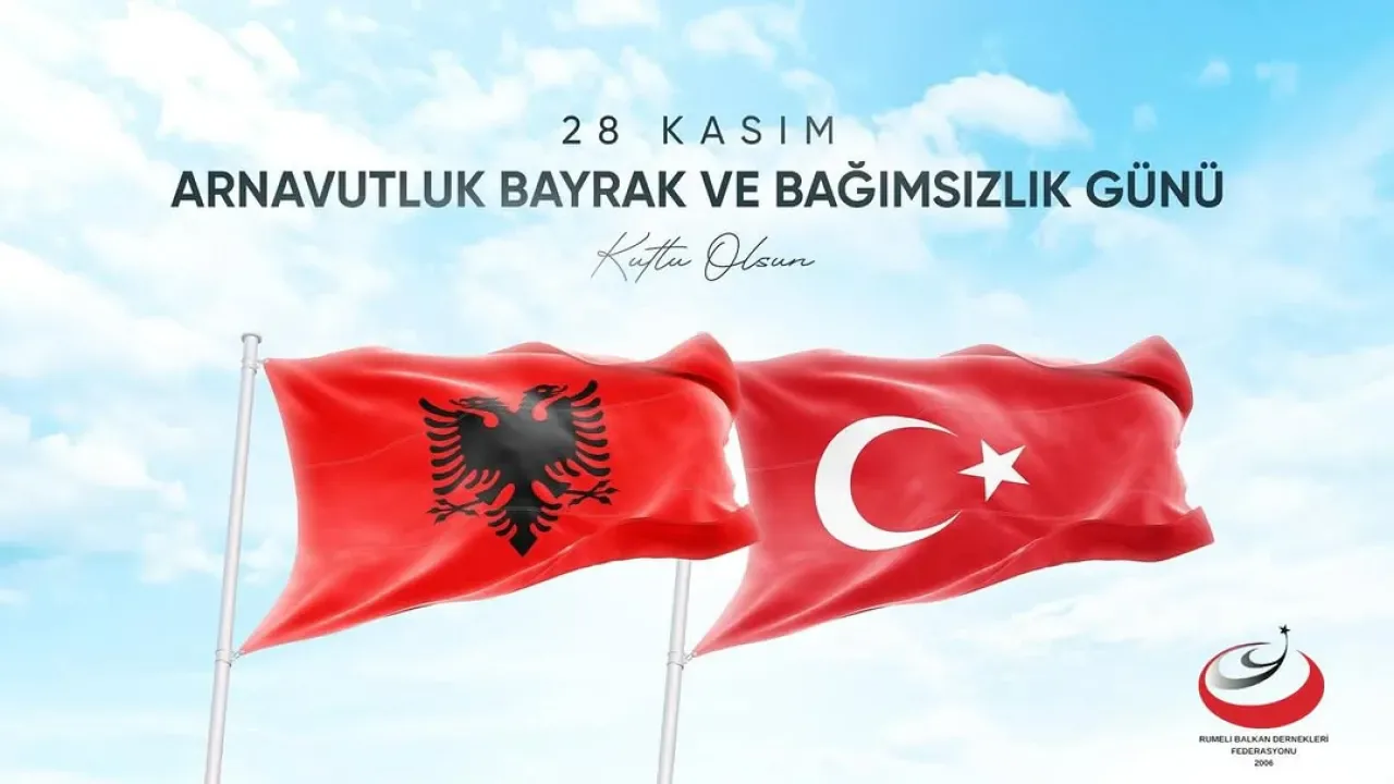 Arnavutluk Bayrak Günü Coşkuyla Kutlanıyor Arnavutluk Bayrak Günü Coşkuyla Kutlanıyor