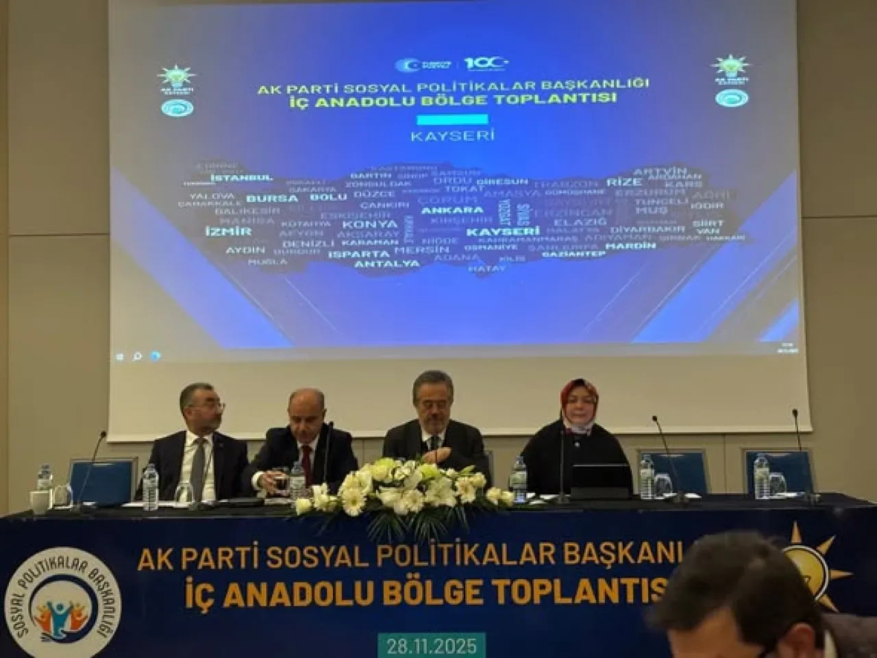 AK Parti İç Anadolu Bölge Toplantısı Kayseri'de Gerçekleşti AK Parti İç Anadolu Bölge Toplantısı Kayseri'de Gerçekleşti
