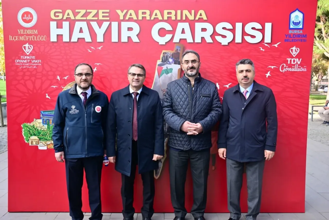 Yıldırım'da Gazze İçin Hayır Çarşısı Düzenlendi Yıldırım'da Gazze İçin Hayır Çarşısı Düzenlendi