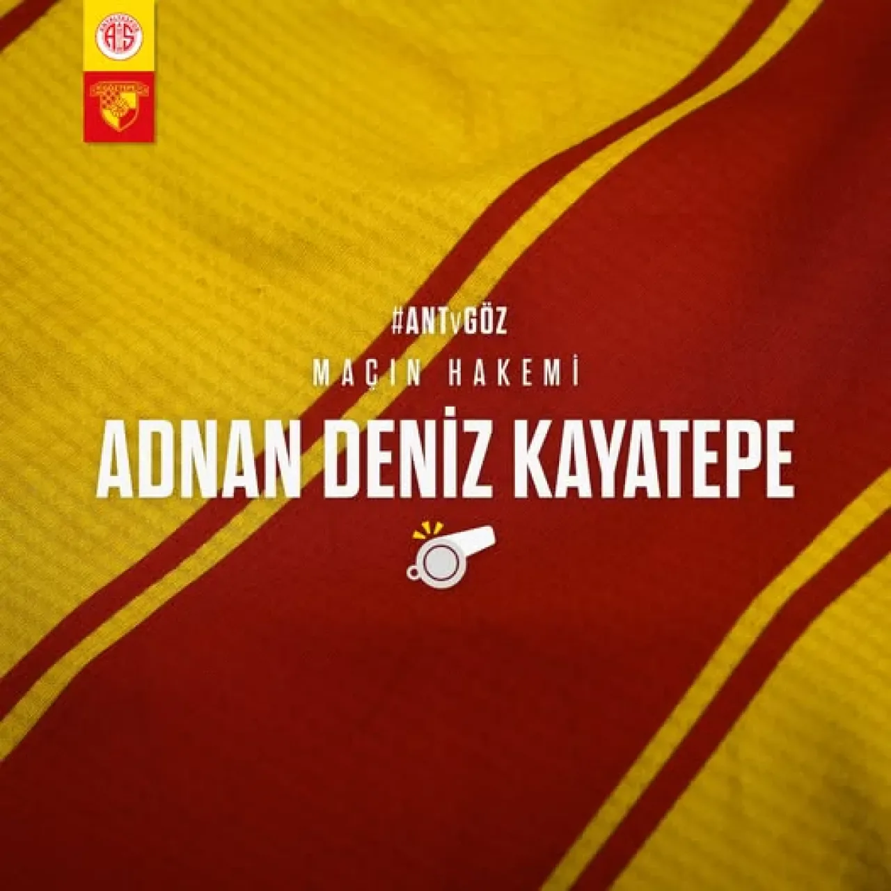 Göztepe'nin Antalyaspor Maçının Hakem Heyeti Açıklandı Göztepe'nin Antalyaspor Maçının Hakem Heyeti Açıklandı