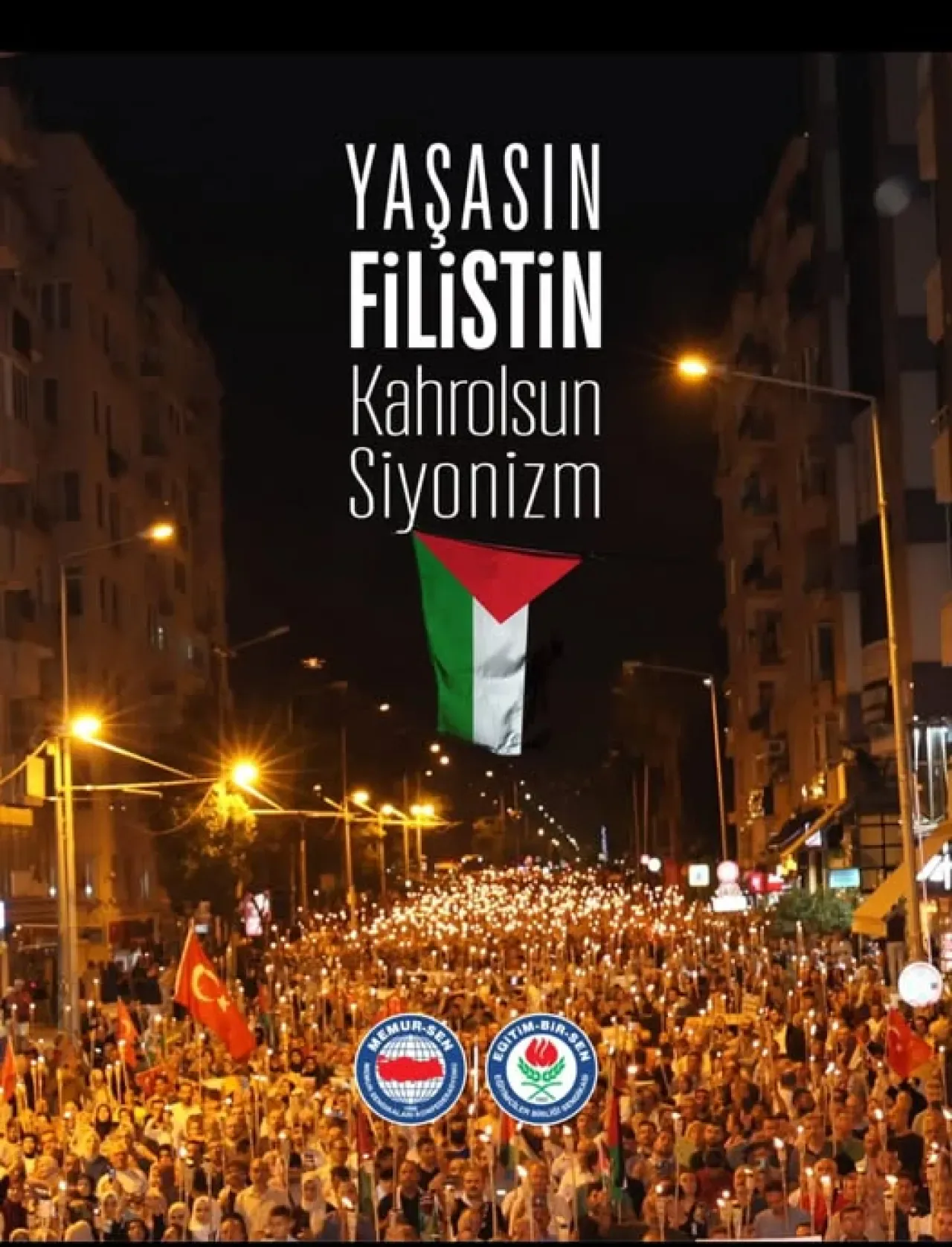 Eğitim-Bir-Sen'den Filistin Halkıyla Uluslararası Dayanışma Günü'nde Anlamlı Mesaj Eğitim-Bir-Sen'den Filistin Halkıyla Uluslararası Dayanışma Günü'nde Anlamlı Mesaj