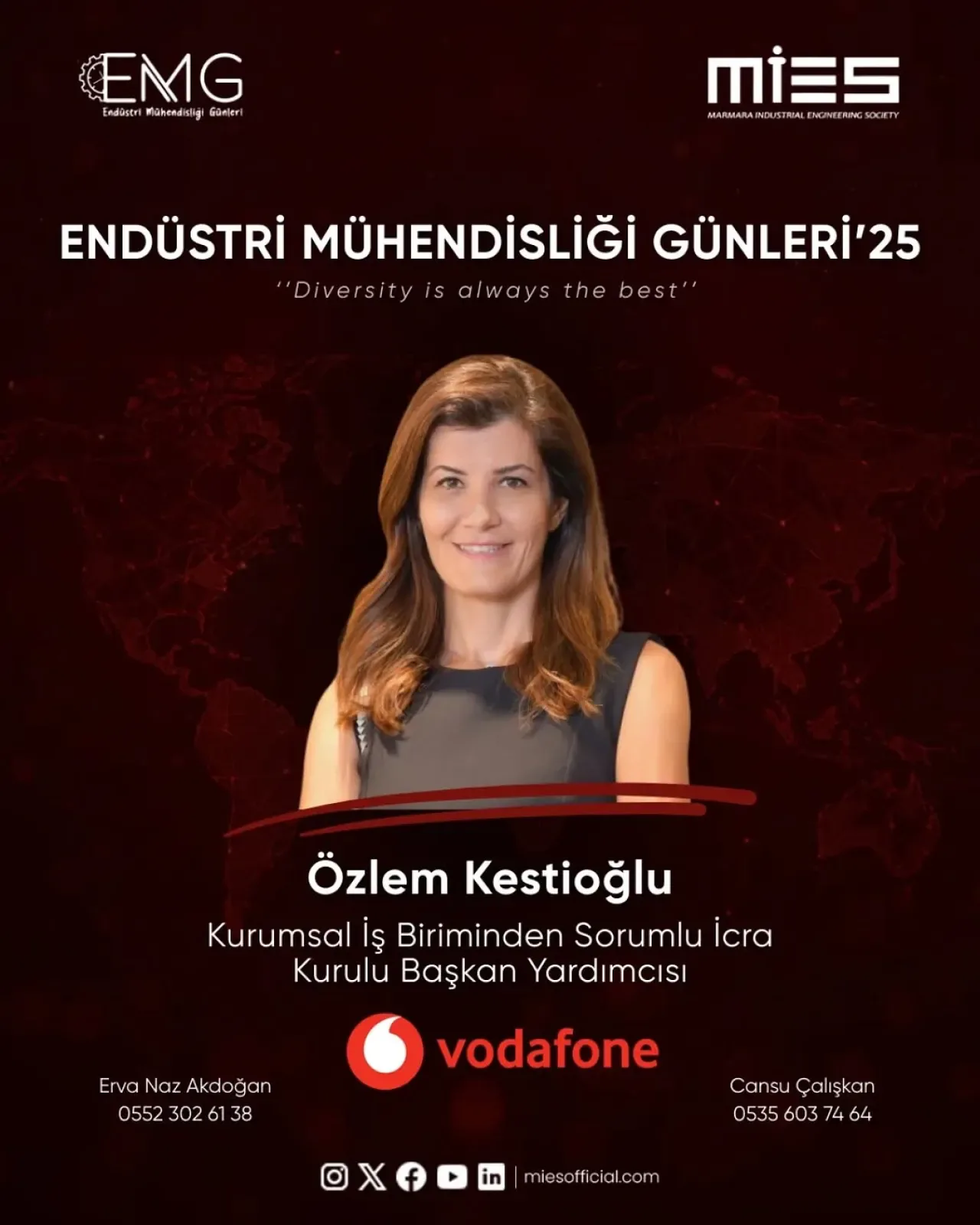 Vodafone'dan Özlem Kestioğlu, Marmara Üniversitesi'nde Geleceğin İş Dünyasını Anlatacak Vodafone'dan Özlem Kestioğlu, Marmara Üniversitesi'nde Geleceğin İş Dünyasını Anlatacak