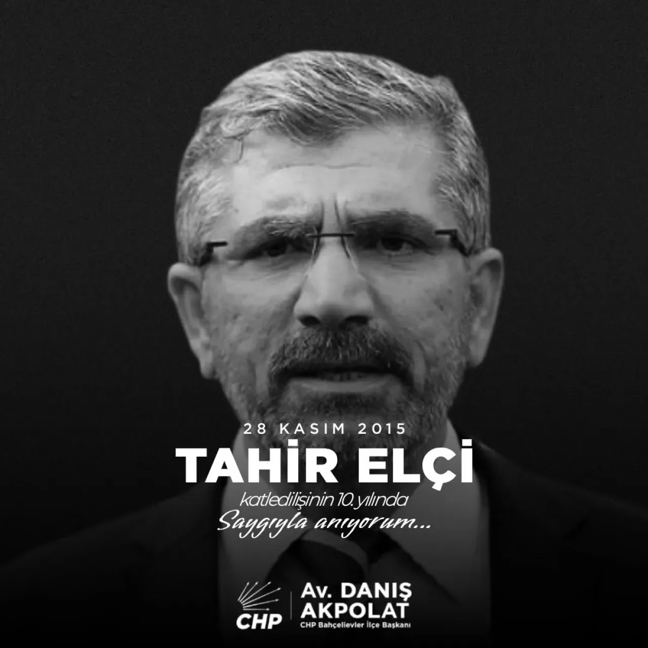 Tahir Elçi: Direnişi ve Işığıyla Anılıyor Tahir Elçi: Direnişi ve Işığıyla Anılıyor