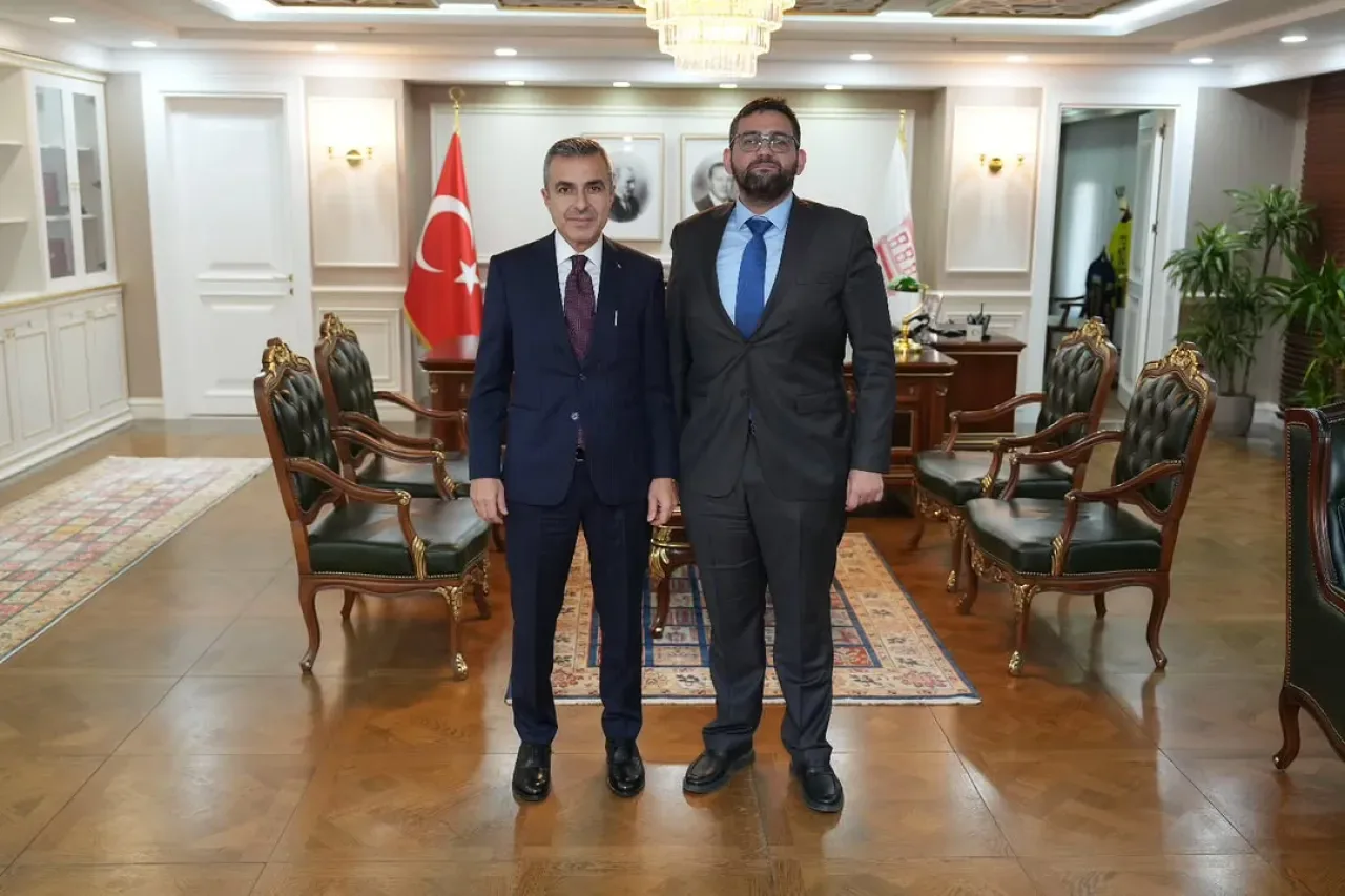 Beyoğlu Kaymakamı Abdullah Atakan Atasoy, İçişleri Bakanlığı Bakan Müşaviri Recep Taha Engin'i Ağırladı Beyoğlu Kaymakamı Abdullah Atakan Atasoy, İçişleri Bakanlığı Bakan Müşaviri Recep Taha Engin'i Ağırladı