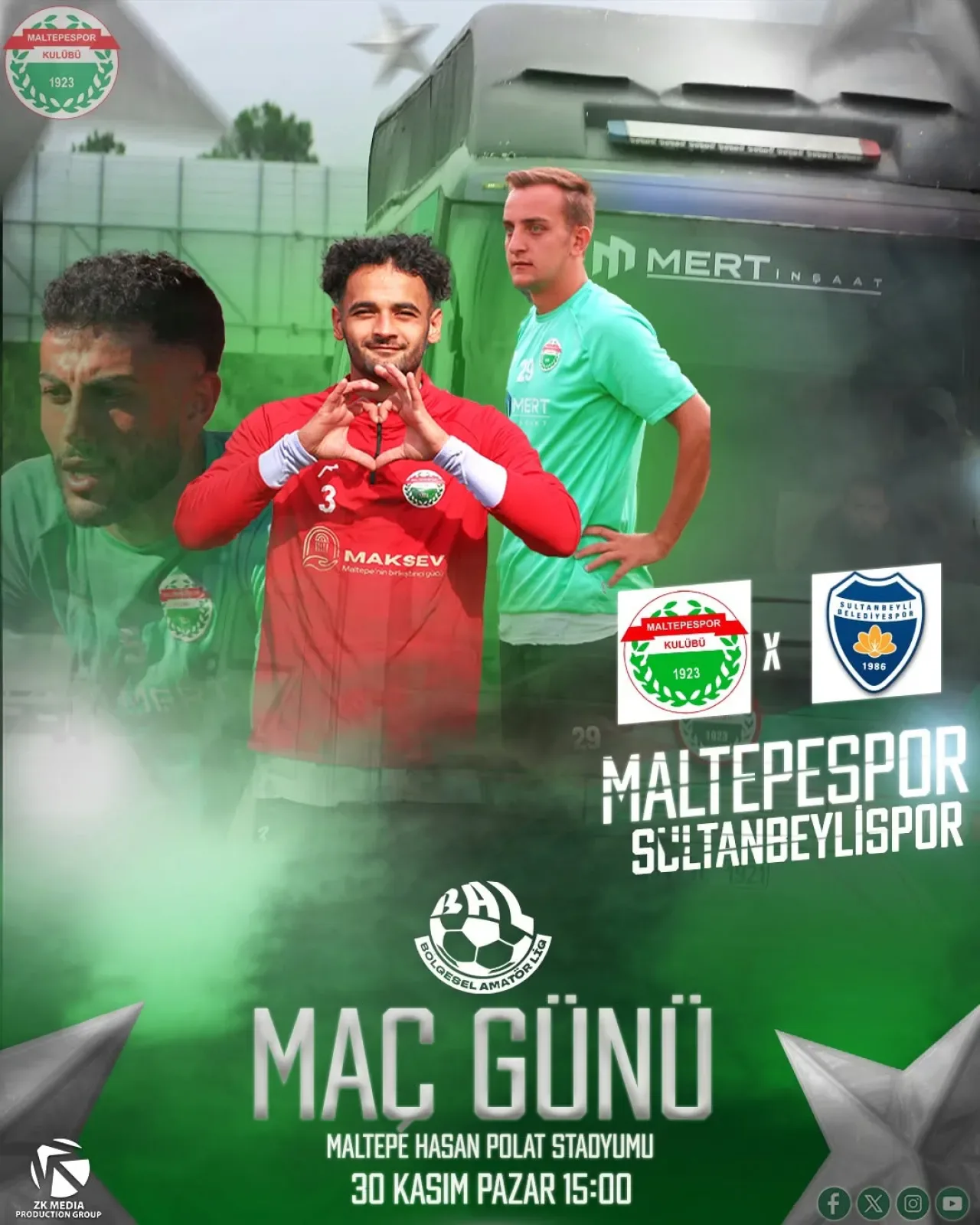 Maltepespor, Sultanbeyli Belediye Spor'u Hasan Polat Stadyumu'nda Ağırlıyor Maltepespor, Sultanbeyli Belediye Spor'u Hasan Polat Stadyumu'nda Ağırlıyor