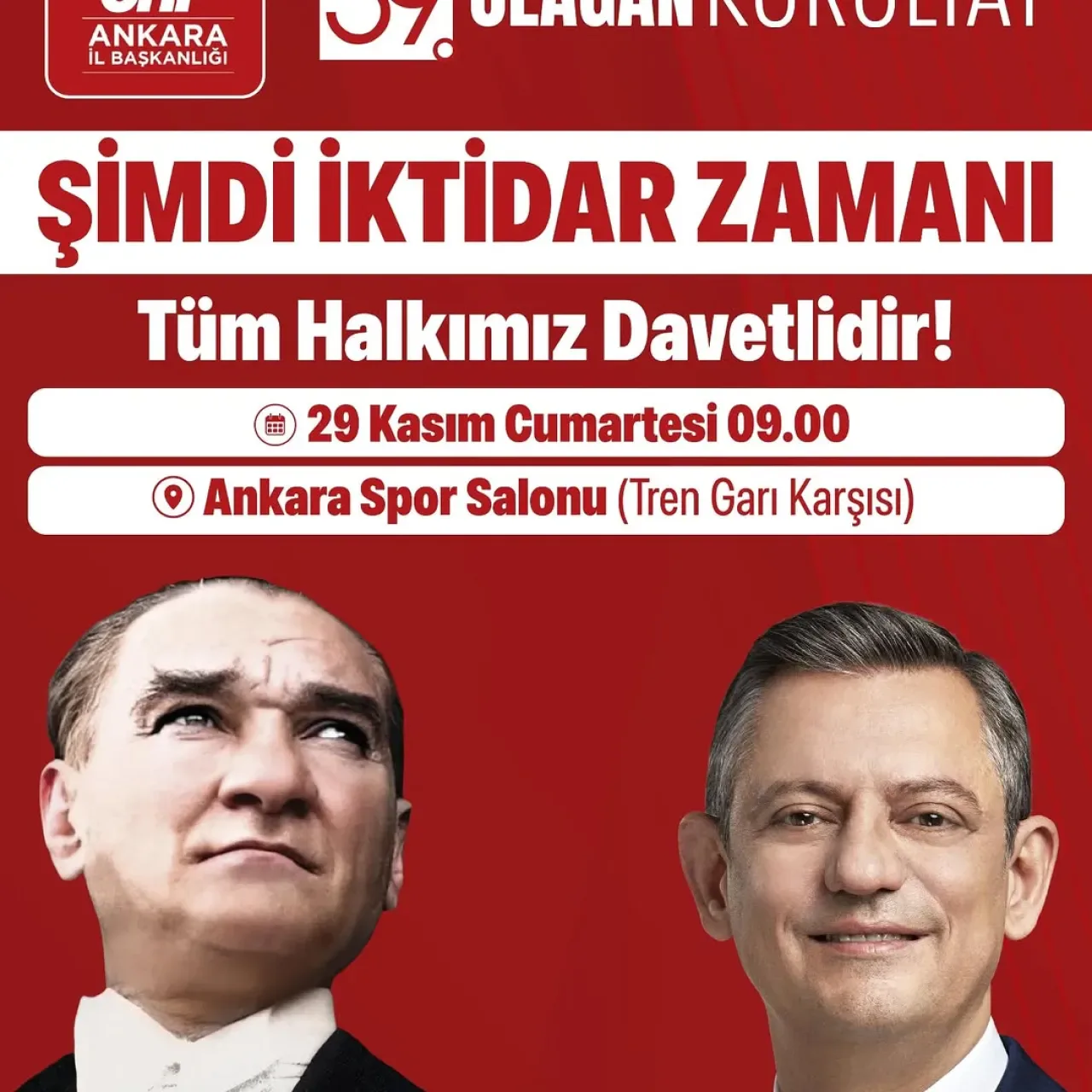 CHP Çubuk İlçe Başkanlığı'ndan Cumartesi Sabahı Araç Hareketi CHP Çubuk İlçe Başkanlığı'ndan Cumartesi Sabahı Araç Hareketi