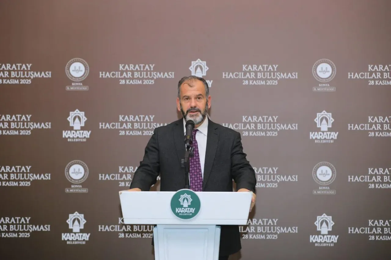 Konya İl Müftüsü Prof. Dr. Ali Öge, Karatay'da Hacılar Buluşmasına Katıldı Konya İl Müftüsü Prof. Dr. Ali Öge, Karatay'da Hacılar Buluşmasına Katıldı