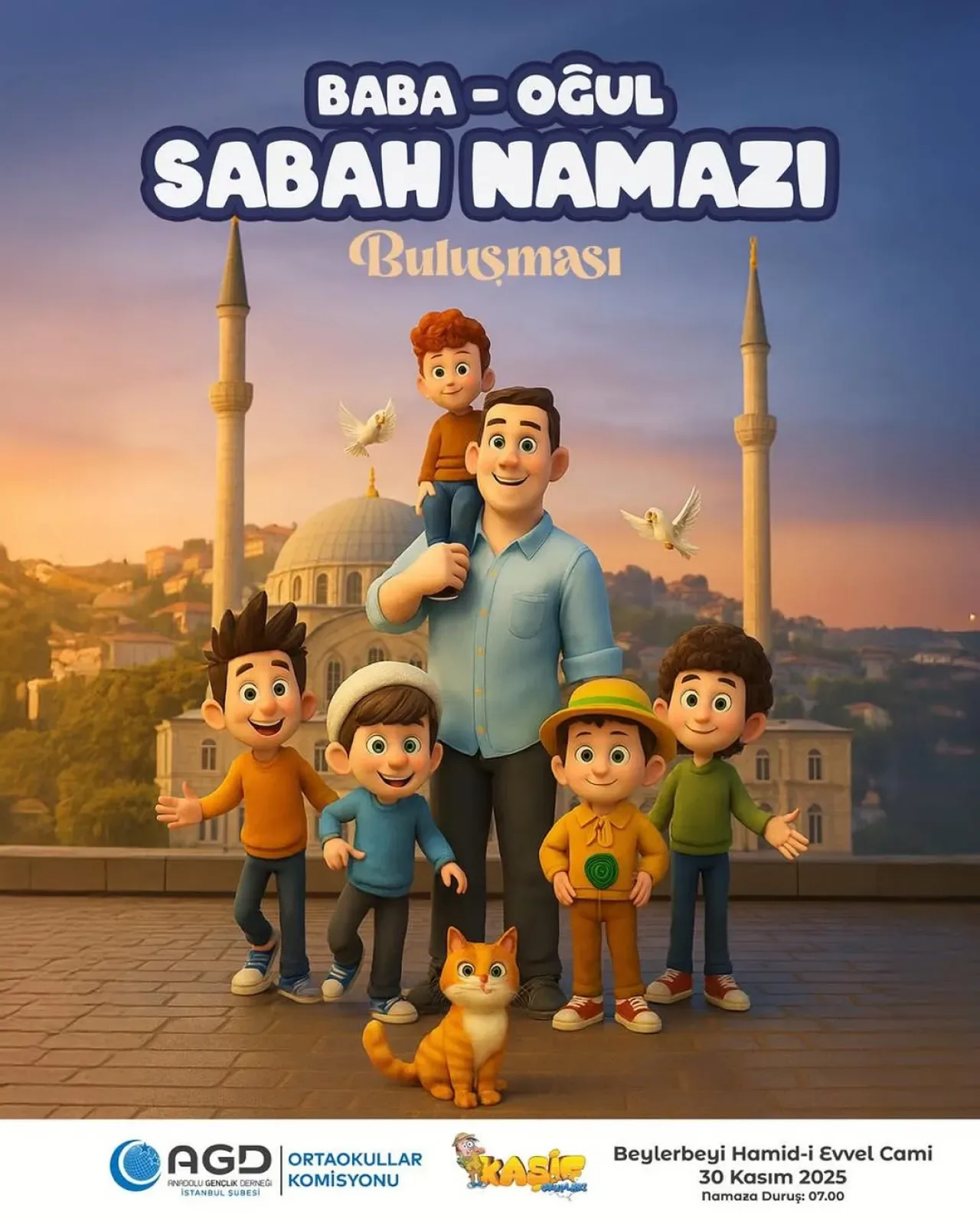 Baba Oğul Sabah Namazında Buluşuyor Projesi Bağcılar'da Gerçekleşecek Baba Oğul Sabah Namazında Buluşuyor Projesi Bağcılar'da Gerçekleşecek