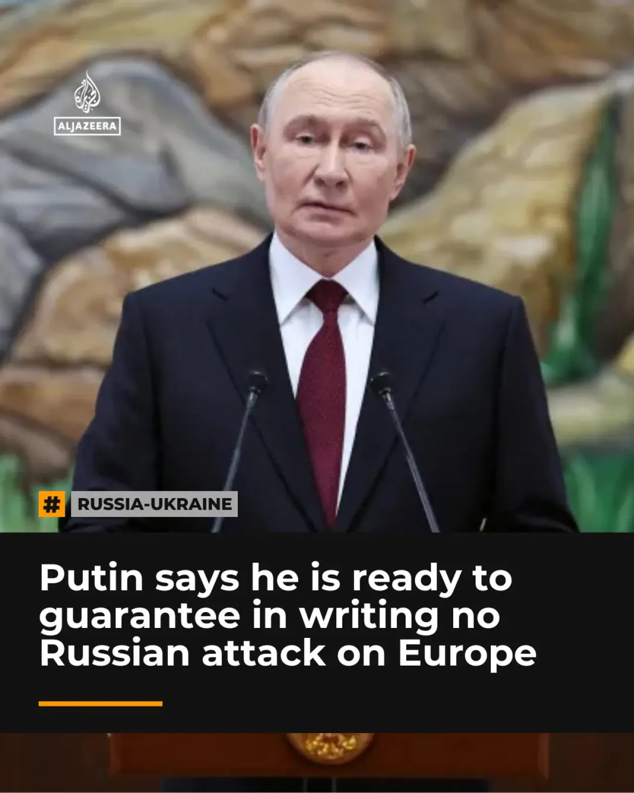 Putin: Rusya'nın Avrupa'ya Saldırı Planı 'Yalan' ve 'Saçmalık' Putin: Rusya'nın Avrupa'ya Saldırı Planı 'Yalan' ve 'Saçmalık'