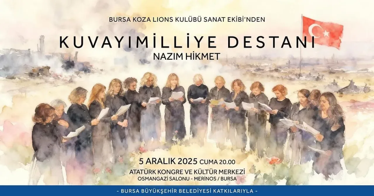 Bursa'da 5 Aralık 2025 Tarihinde Kültürel Etkinlik Düzenlenecek Bursa'da 5 Aralık 2025 Tarihinde Kültürel Etkinlik Düzenlenecek