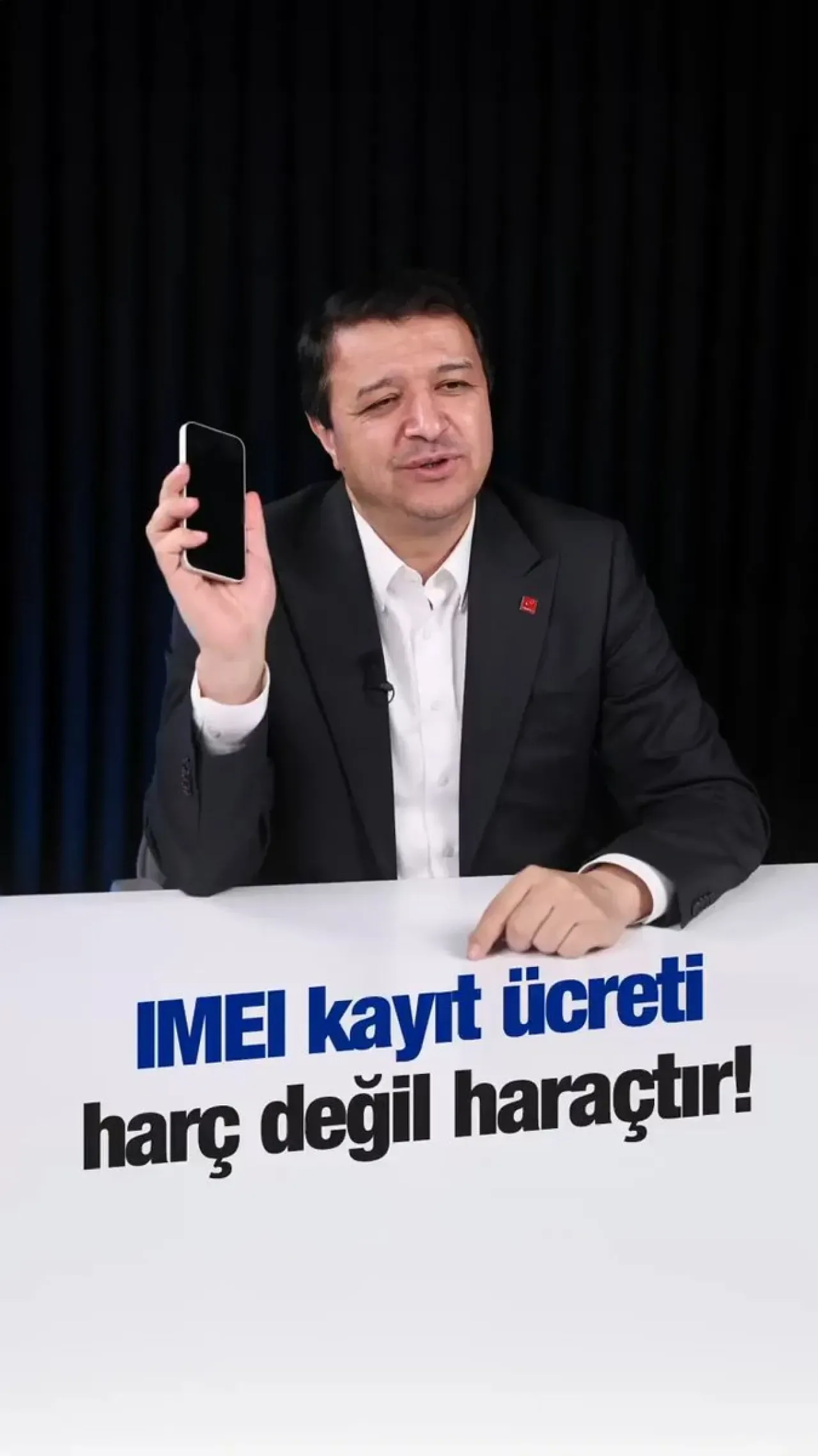 Saadet Partisi: "IMEI Ücreti Harç Değil Haraçtır" Saadet Partisi: "IMEI Ücreti Harç Değil Haraçtır"