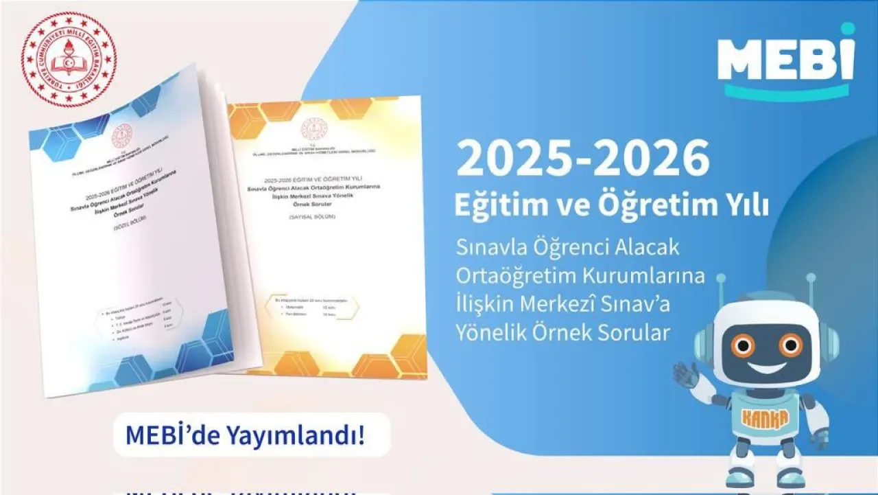 LGS Kasım Ayı Örnek Soruları MEB Tarafından Yayımlandı LGS Kasım Ayı Örnek Soruları MEB Tarafından Yayımlandı