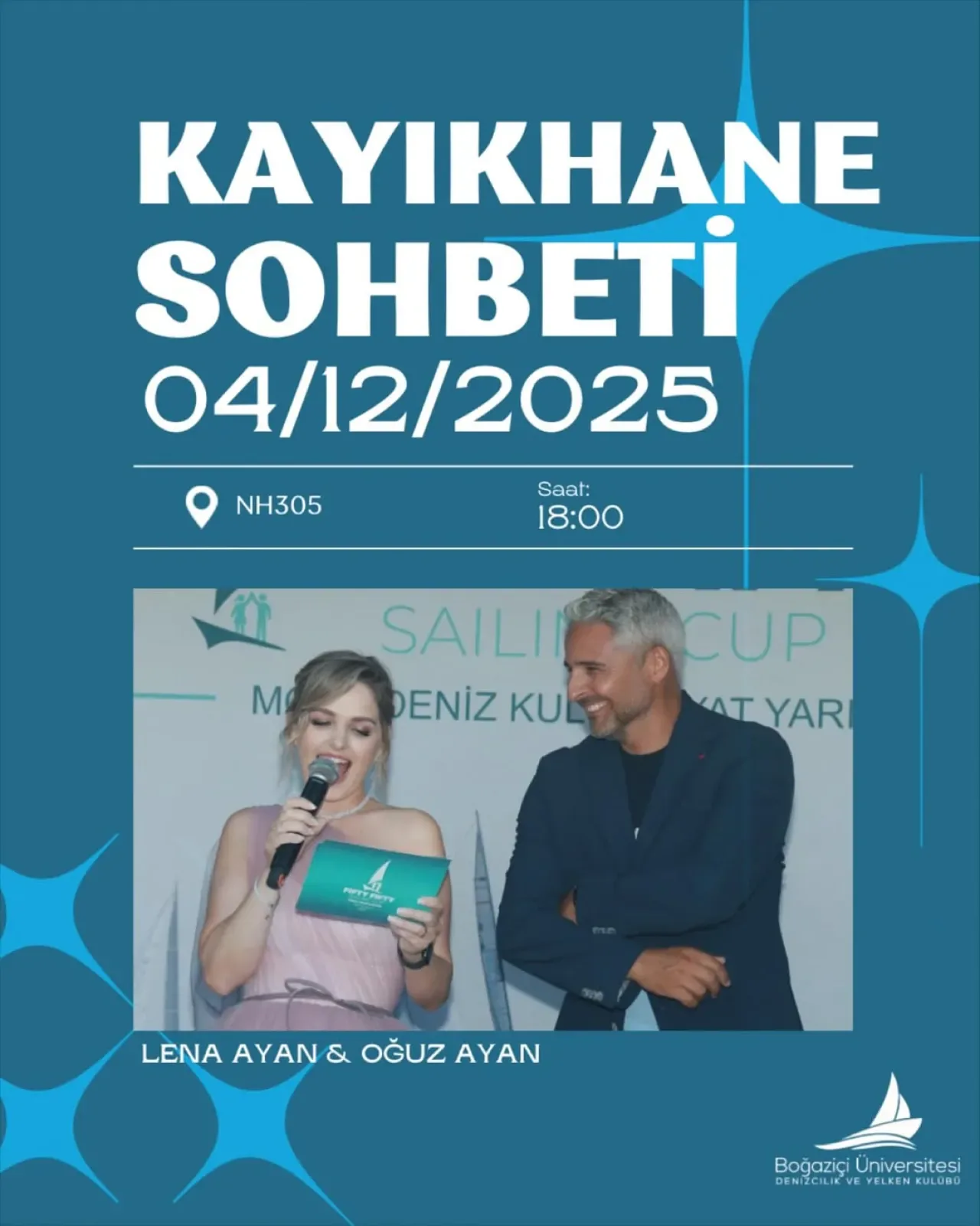 Boğaziçi Yelken Kulübü'nde Fifty Fifty Sailing Cup Yaratıcıları ile Sohbet Boğaziçi Yelken Kulübü'nde Fifty Fifty Sailing Cup Yaratıcıları ile Sohbet