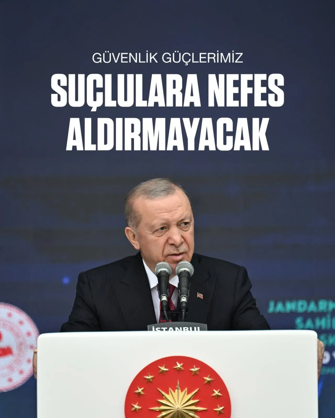 Cumhurbaşkanı Erdoğan'dan Güvenlik Güçlerine Tam Destek ve Suçla Mücadele Mesajı Cumhurbaşkanı Erdoğan'dan Güvenlik Güçlerine Tam Destek ve Suçla Mücadele Mesajı