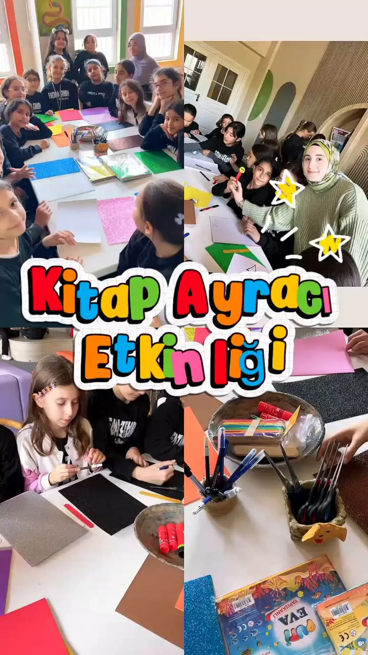 Adana'da Gençler El Emeğiyle Kitap Ayraçları Tasarladı Adana'da Gençler El Emeğiyle Kitap Ayraçları Tasarladı