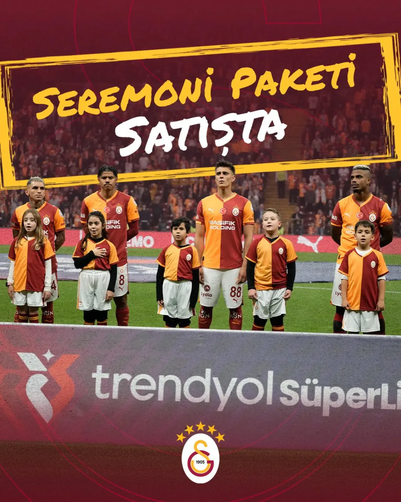 Galatasaray'ın Minik Taraftarları Samsunspor Maçında Unutulmaz Bir Gün Yaşayacak Galatasaray'ın Minik Taraftarları Samsunspor Maçında Unutulmaz Bir Gün Yaşayacak