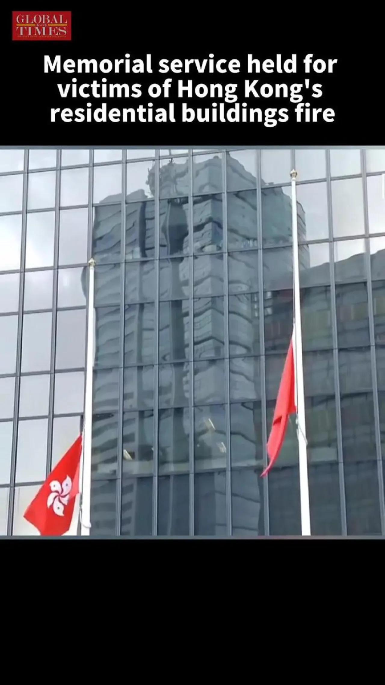 Hong Kong'ta Konut Yangını Kurbanları Anıldı Hong Kong'ta Konut Yangını Kurbanları Anıldı
