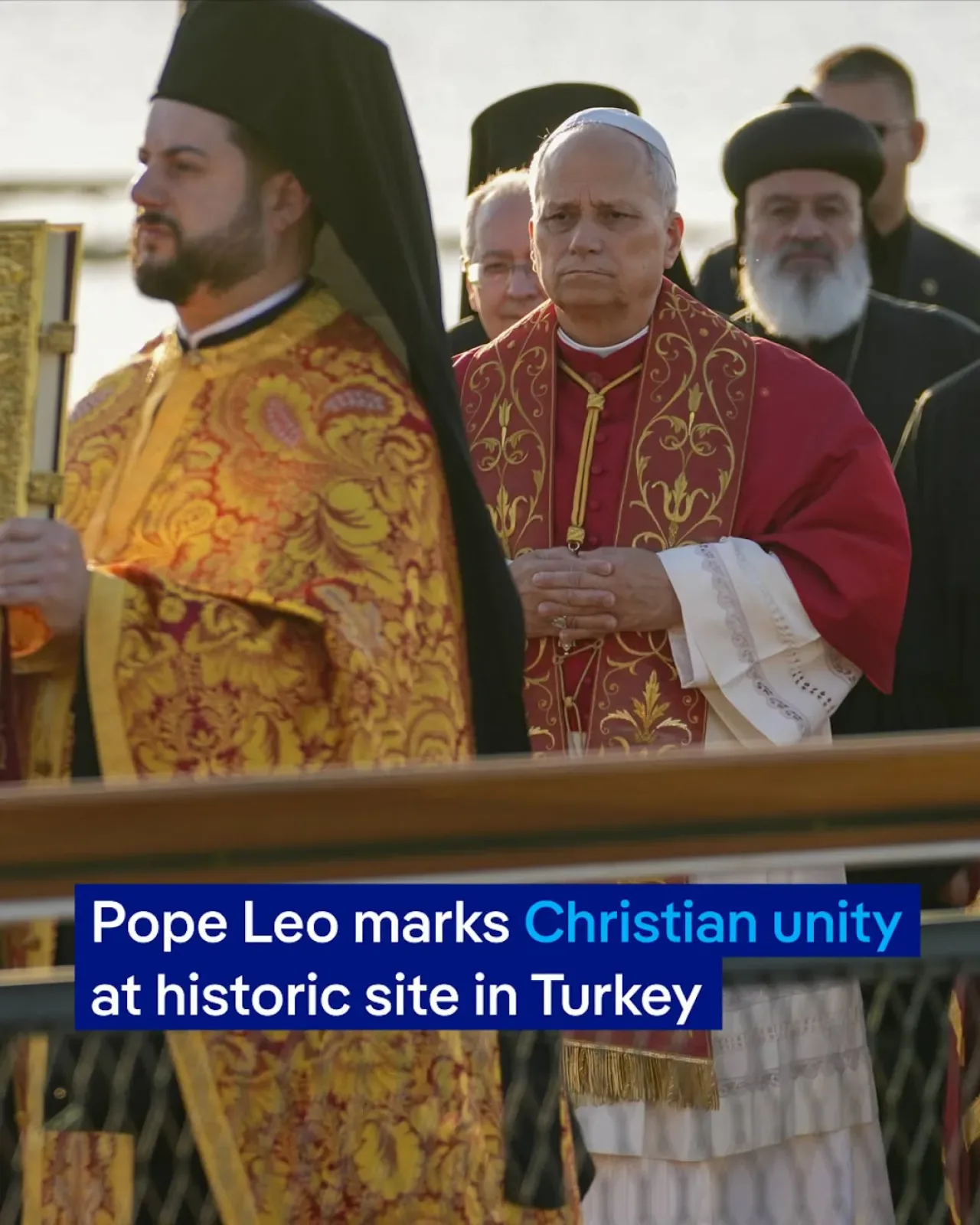 Papa Leo XIV'ün Türkiye Ziyaretinde Tarihi Çağrı: Şiddeti Kınadı, Hristiyan Birliğini Vurguladı Papa Leo XIV'ün Türkiye Ziyaretinde Tarihi Çağrı: Şiddeti Kınadı, Hristiyan Birliğini Vurguladı