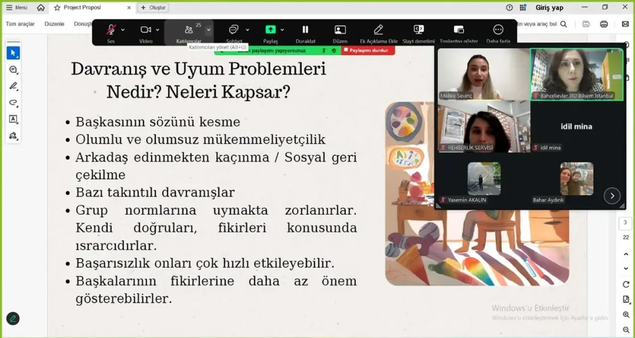 Bahçelievler'de Özel Yetenekli Çocuklarda Davranış Sorunları Konuşuldu Bahçelievler'de Özel Yetenekli Çocuklarda Davranış Sorunları Konuşuldu