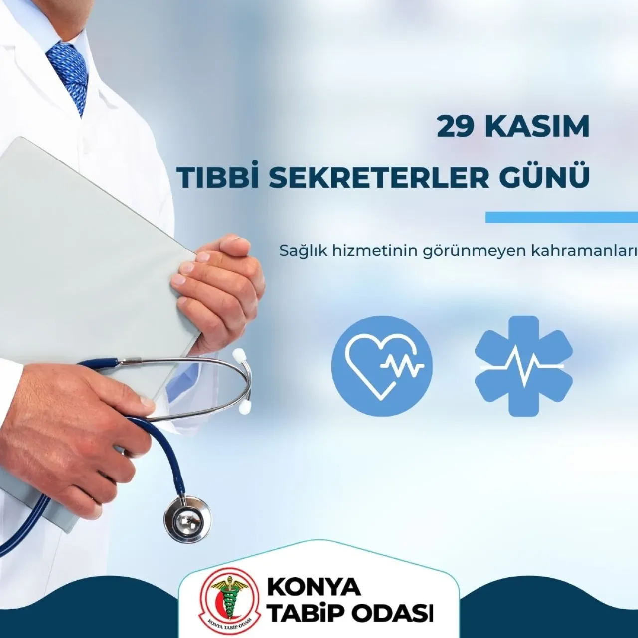 Konya Tabip Odası, Tıbbi Sekreterler Günü'nde Sağlıkta İletişimin Gücünü Vurguladı Konya Tabip Odası, Tıbbi Sekreterler Günü'nde Sağlıkta İletişimin Gücünü Vurguladı