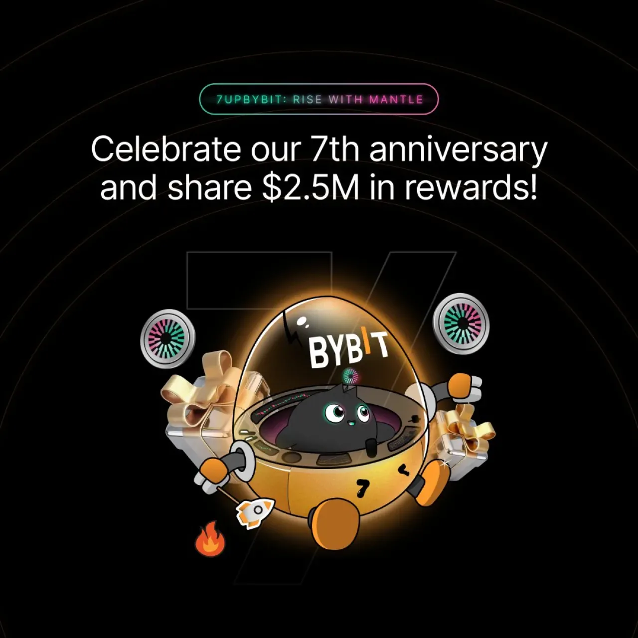 Bybit 7. Yılını Dev NFT ve Ödül Kampanyasıyla Kutluyor Bybit 7. Yılını Dev NFT ve Ödül Kampanyasıyla Kutluyor
