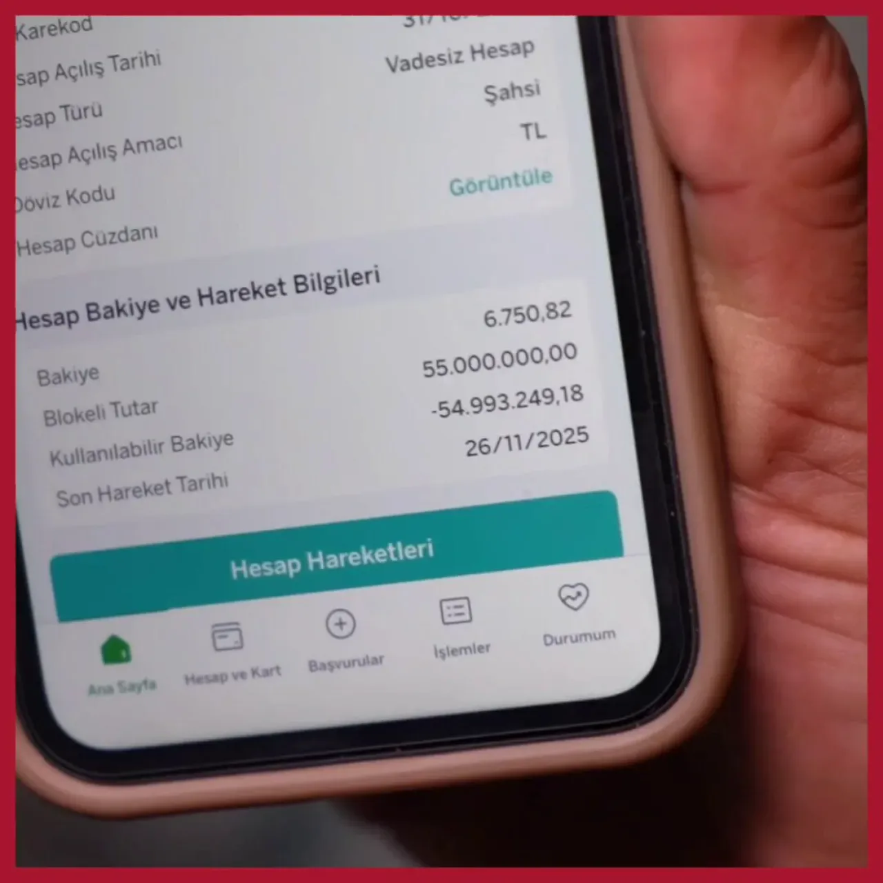 Kırıkkale'de Vatandaşın Hesabına Yanlışlıkla 55 Milyon TL Yatırıldı Kırıkkale'de Vatandaşın Hesabına Yanlışlıkla 55 Milyon TL Yatırıldı