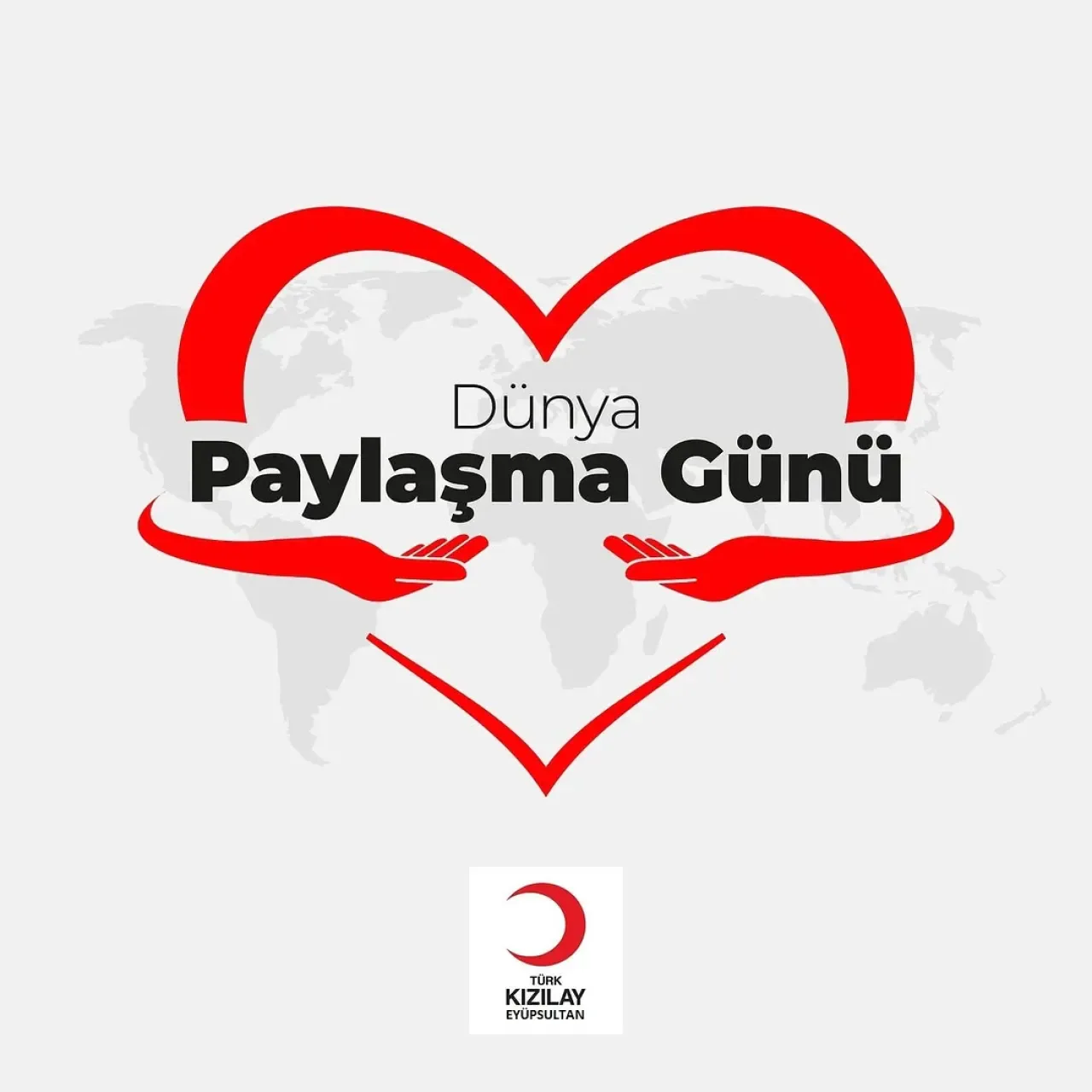Dünya Paylaşma Günü'nde Türk Kızılay'ından Anlamlı Mesaj Dünya Paylaşma Günü'nde Türk Kızılay'ından Anlamlı Mesaj