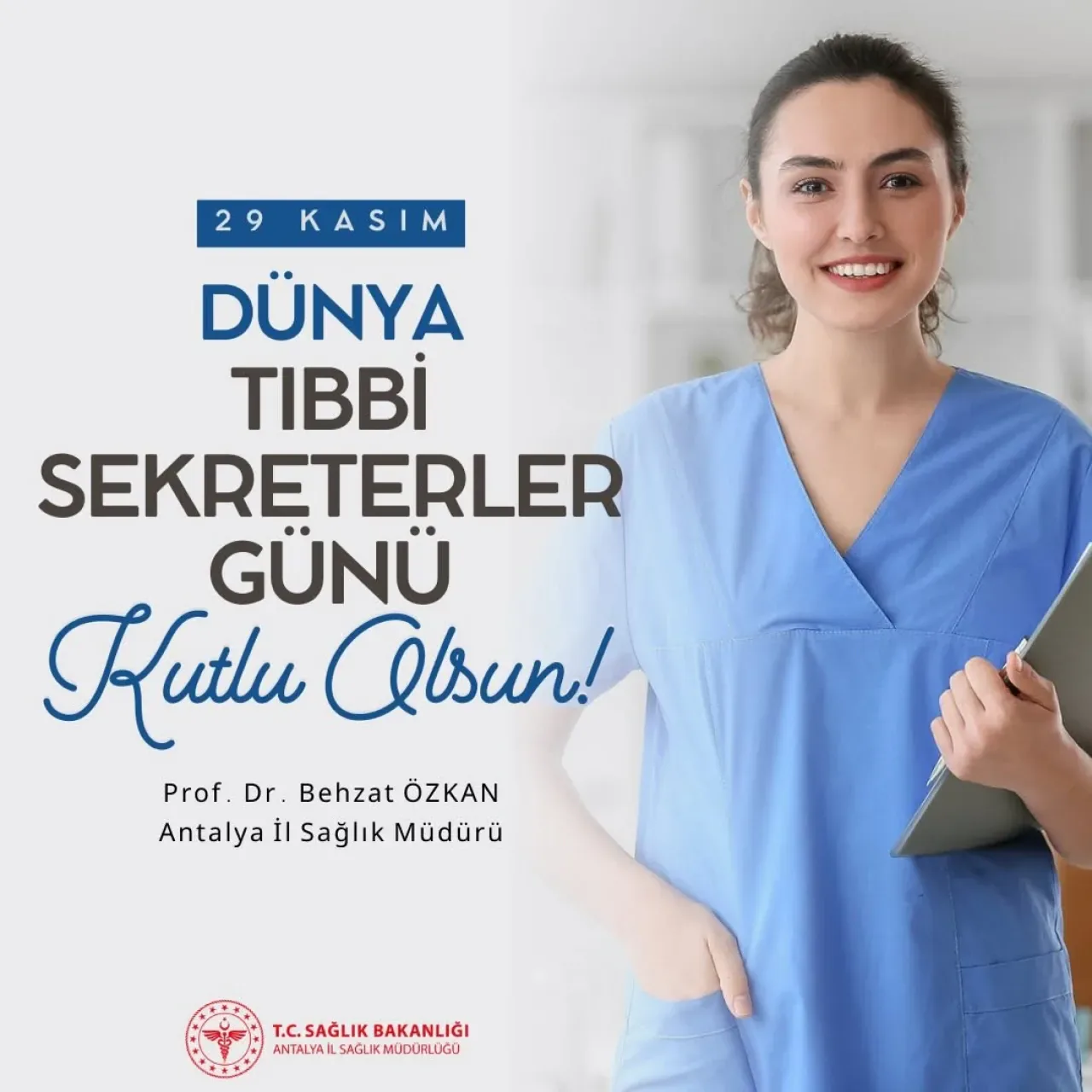 Antalya'da Tıbbi Sekreterler Günü Kutlandı Antalya'da Tıbbi Sekreterler Günü Kutlandı