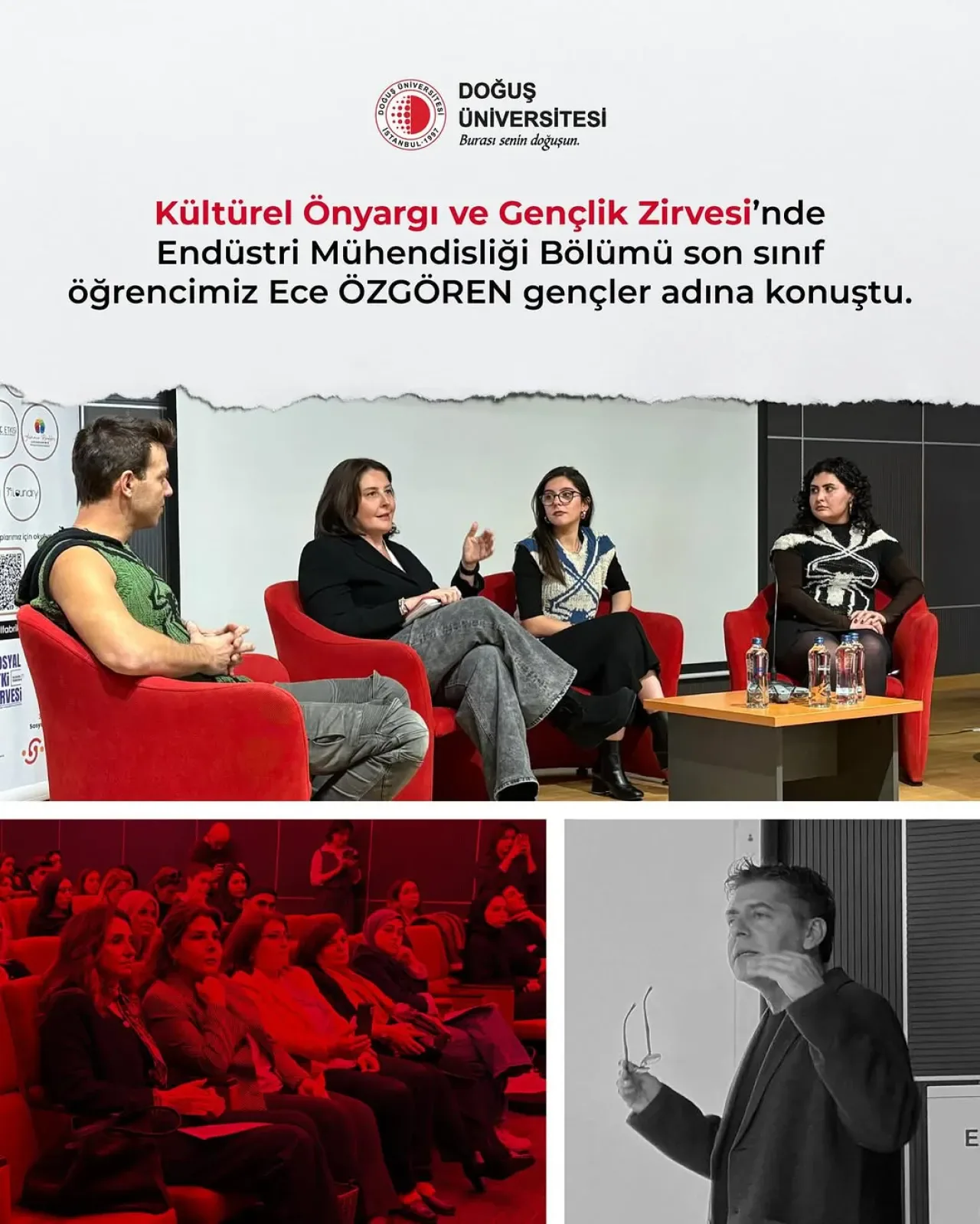 Kültürel Önyargı ve Gençlik Zirvesi'nde Sosyal Dönüşüm Konuşuldu Kültürel Önyargı ve Gençlik Zirvesi'nde Sosyal Dönüşüm Konuşuldu