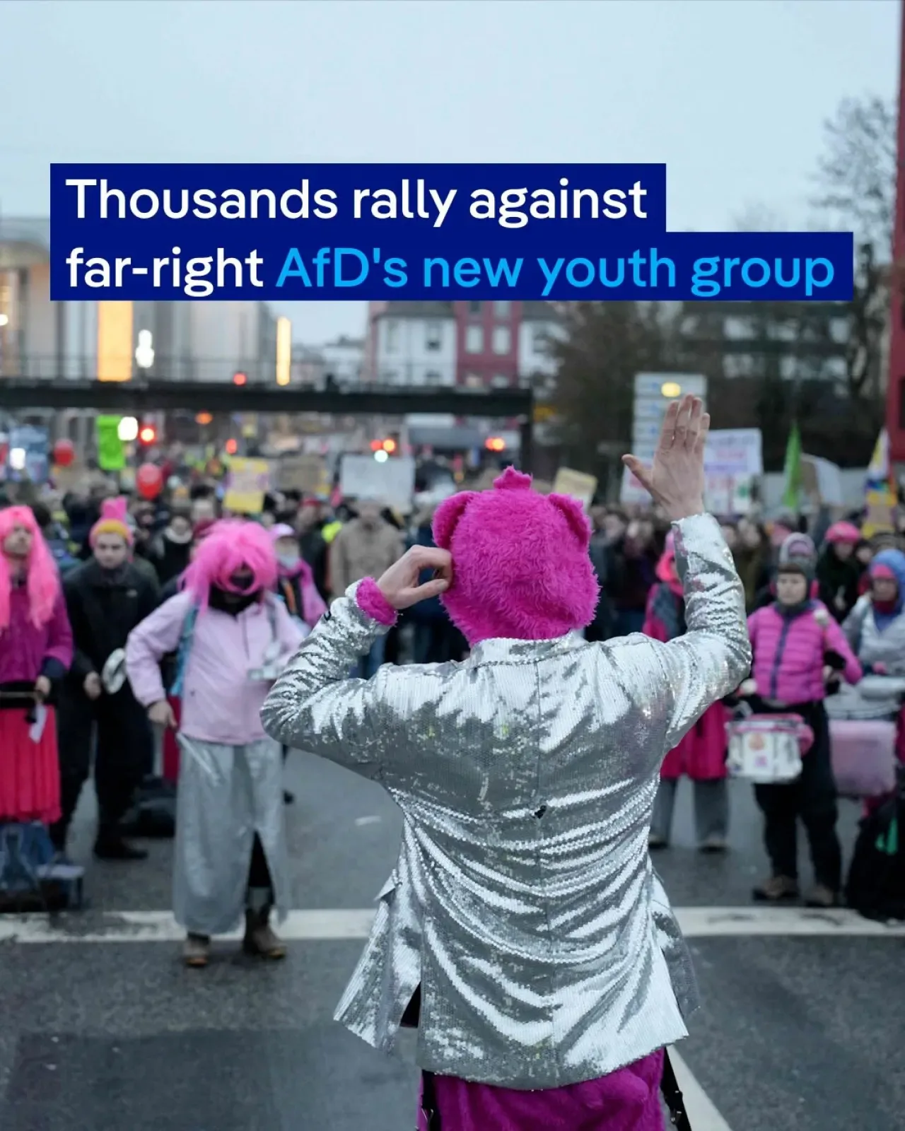 Almanya'da AfD'nin Yeni Gençlik Örgütüne Karşı Giessen'de Büyük Protesto Almanya'da AfD'nin Yeni Gençlik Örgütüne Karşı Giessen'de Büyük Protesto