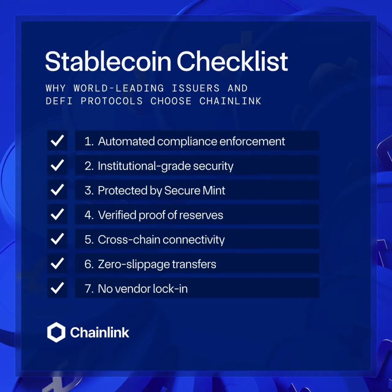 Chainlink Veri Doğrulaması ile Stablecoin Güvenliği Artıyor Chainlink Veri Doğrulaması ile Stablecoin Güvenliği Artıyor