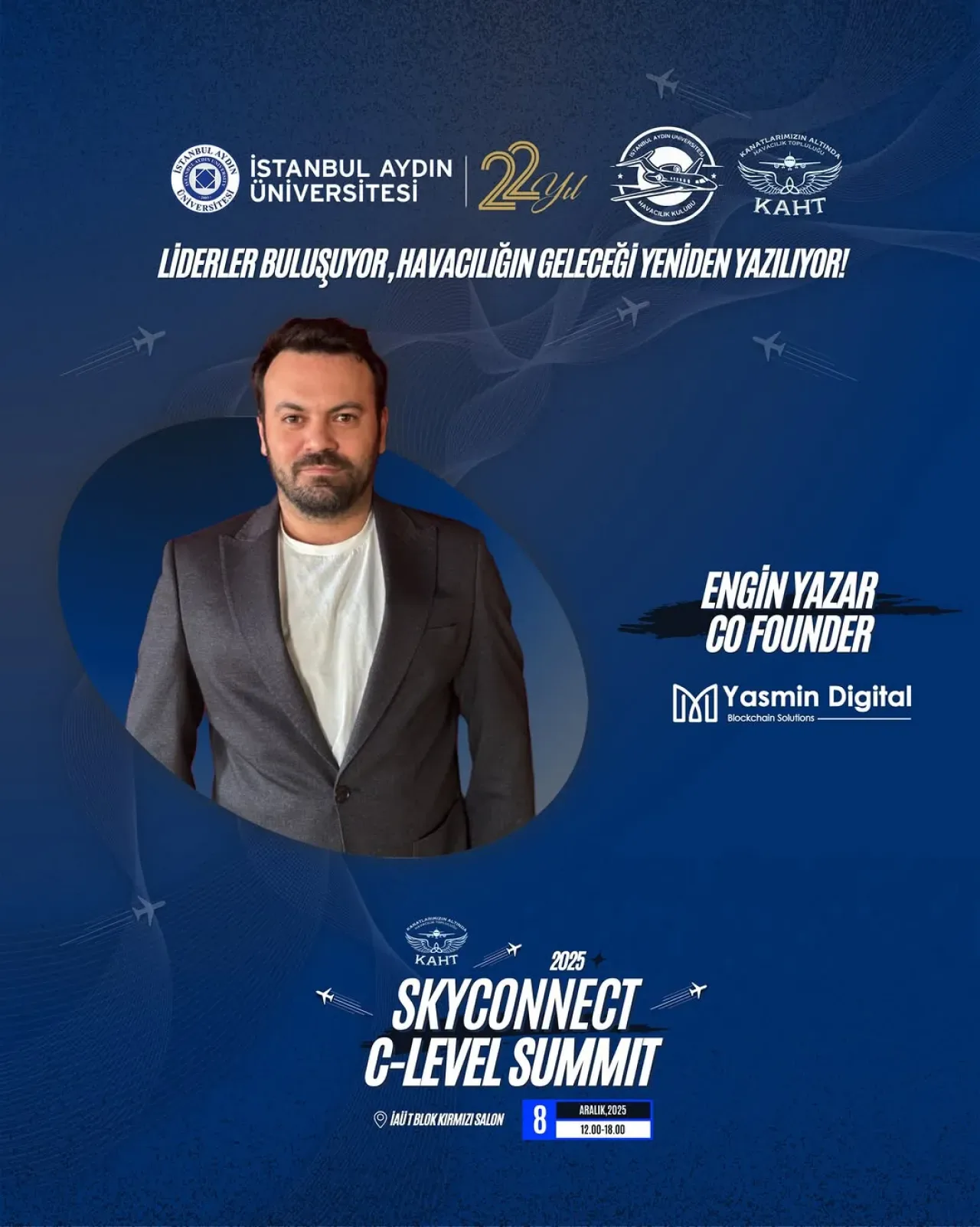 İAÜ Havacılık Kulübü'nde Blockchain ve Havacılığın Geleceği Konuşulacak İAÜ Havacılık Kulübü'nde Blockchain ve Havacılığın Geleceği Konuşulacak