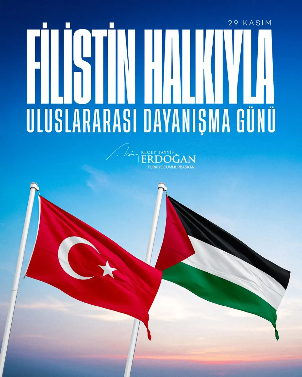 Cumhurbaşkanı Erdoğan'dan Filistin Halkıyla Dayanışma Mesajı ve Kalıcı Barış Çağrısı Cumhurbaşkanı Erdoğan'dan Filistin Halkıyla Dayanışma Mesajı ve Kalıcı Barış Çağrısı