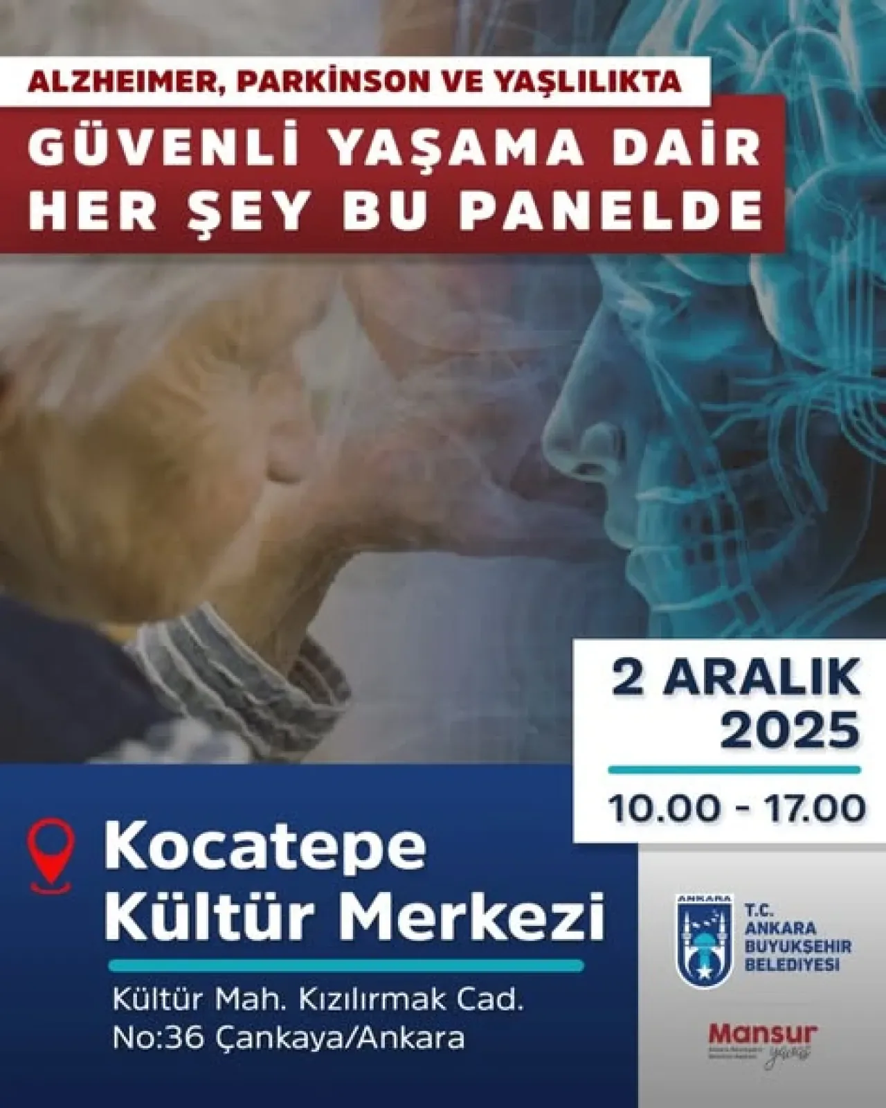 Ankara'da Alzheimer, Parkinson ve Evde Güvenli Yaşam Semineri Düzenleniyor Ankara'da Alzheimer, Parkinson ve Evde Güvenli Yaşam Semineri Düzenleniyor