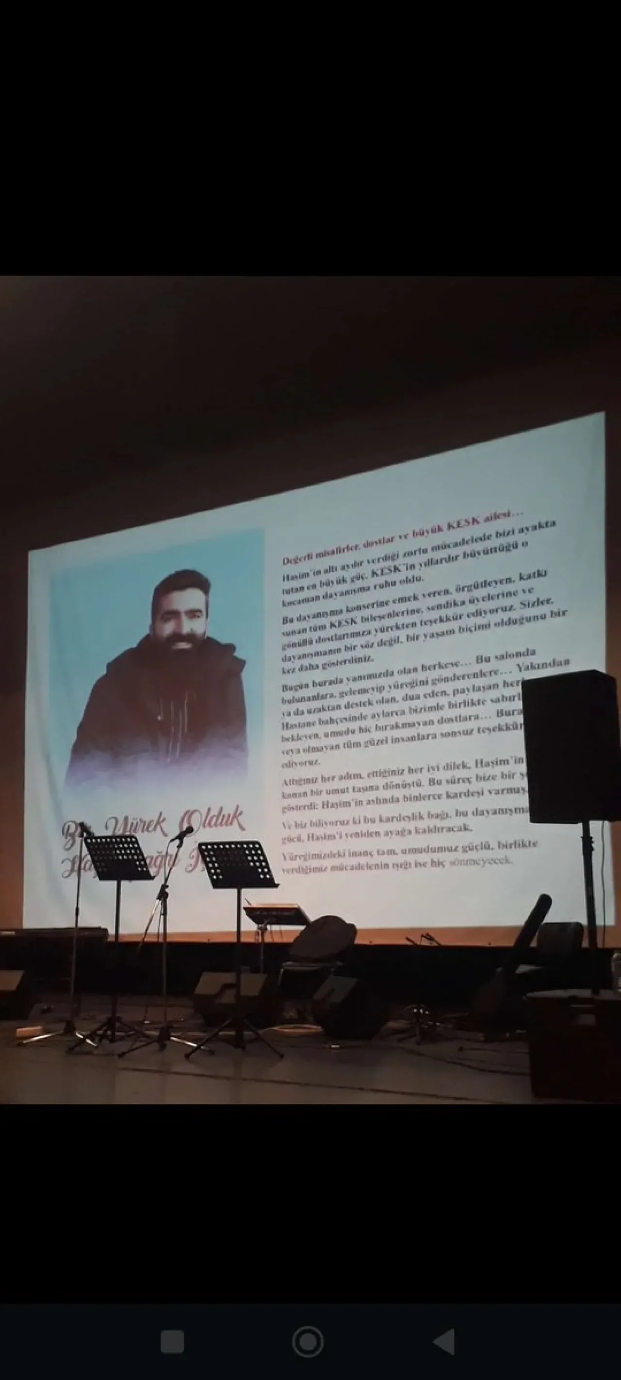 Adana'da SES Üyesi Haşim İçin Dayanışma Konseri Düzenlendi Adana'da SES Üyesi Haşim İçin Dayanışma Konseri Düzenlendi