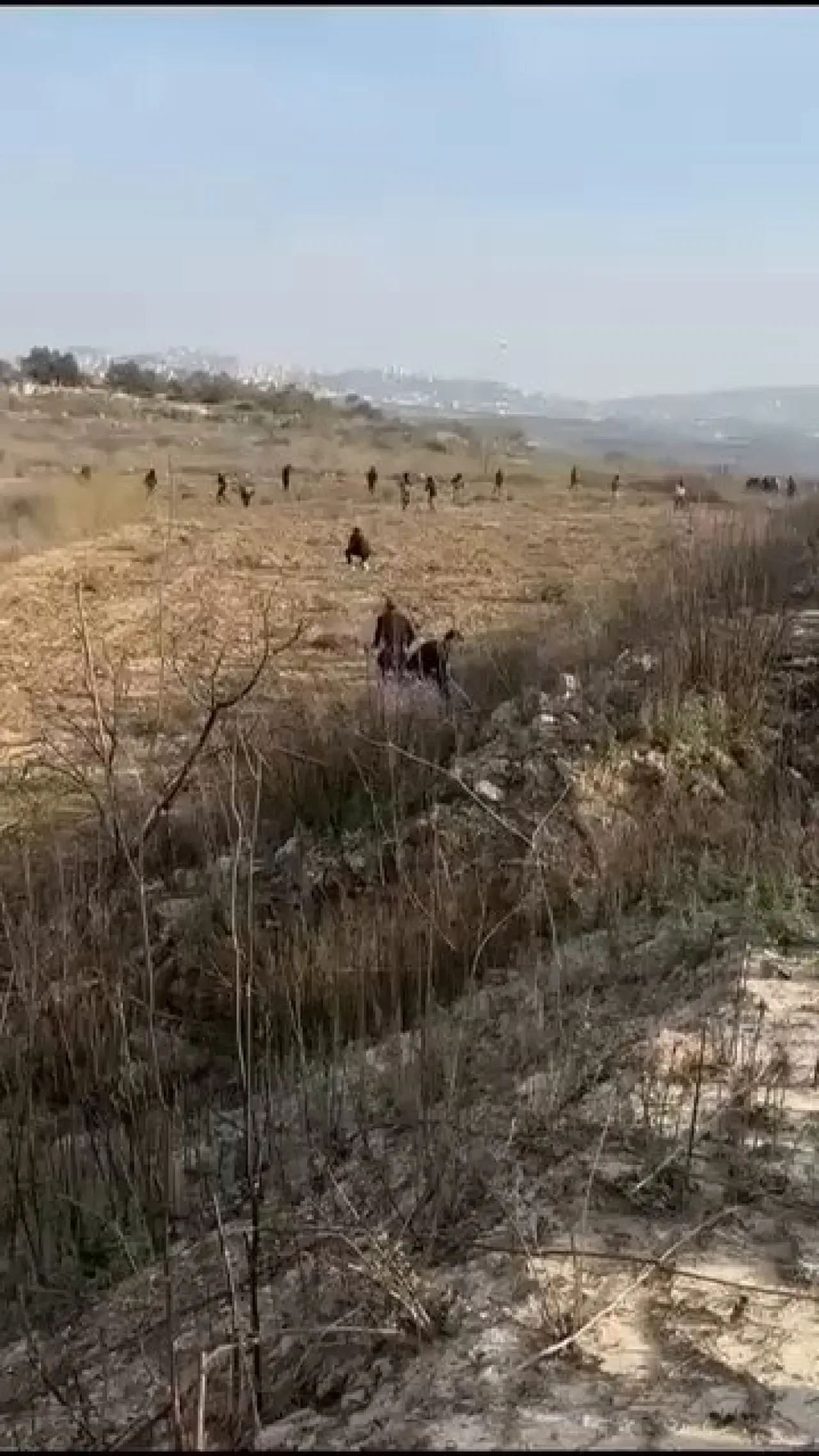 Batı Şeria'da İsrailli Yerleşimcilerin Taşlı Saldırısına Filistinlilerden Tepki Batı Şeria'da İsrailli Yerleşimcilerin Taşlı Saldırısına Filistinlilerden Tepki