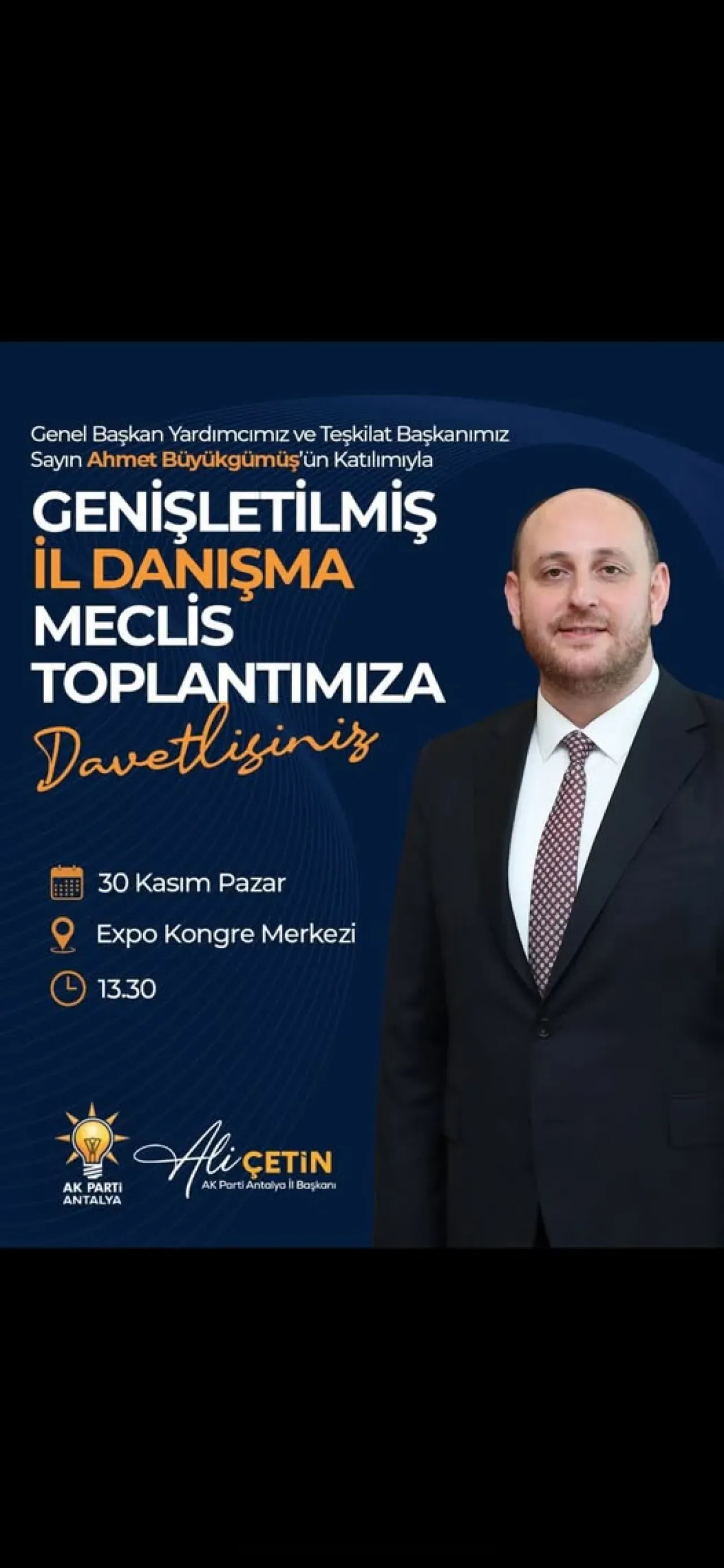 AK Parti Antalya'da Genişletilmiş İl Danışma Meclis Toplantısı Düzenliyor AK Parti Antalya'da Genişletilmiş İl Danışma Meclis Toplantısı Düzenliyor