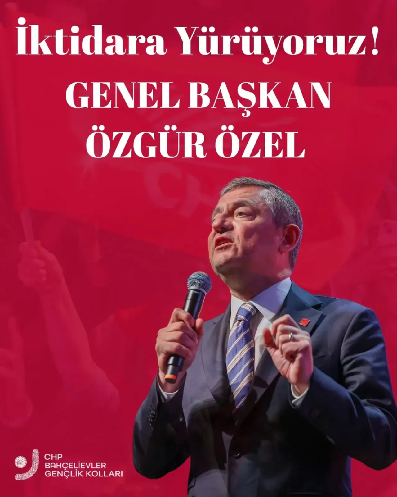CHP Bahçelievler Gençlik Kolları, Özgür Özel'in Liderliğinde İktidar Hedefini Vurguladı CHP Bahçelievler Gençlik Kolları, Özgür Özel'in Liderliğinde İktidar Hedefini Vurguladı
