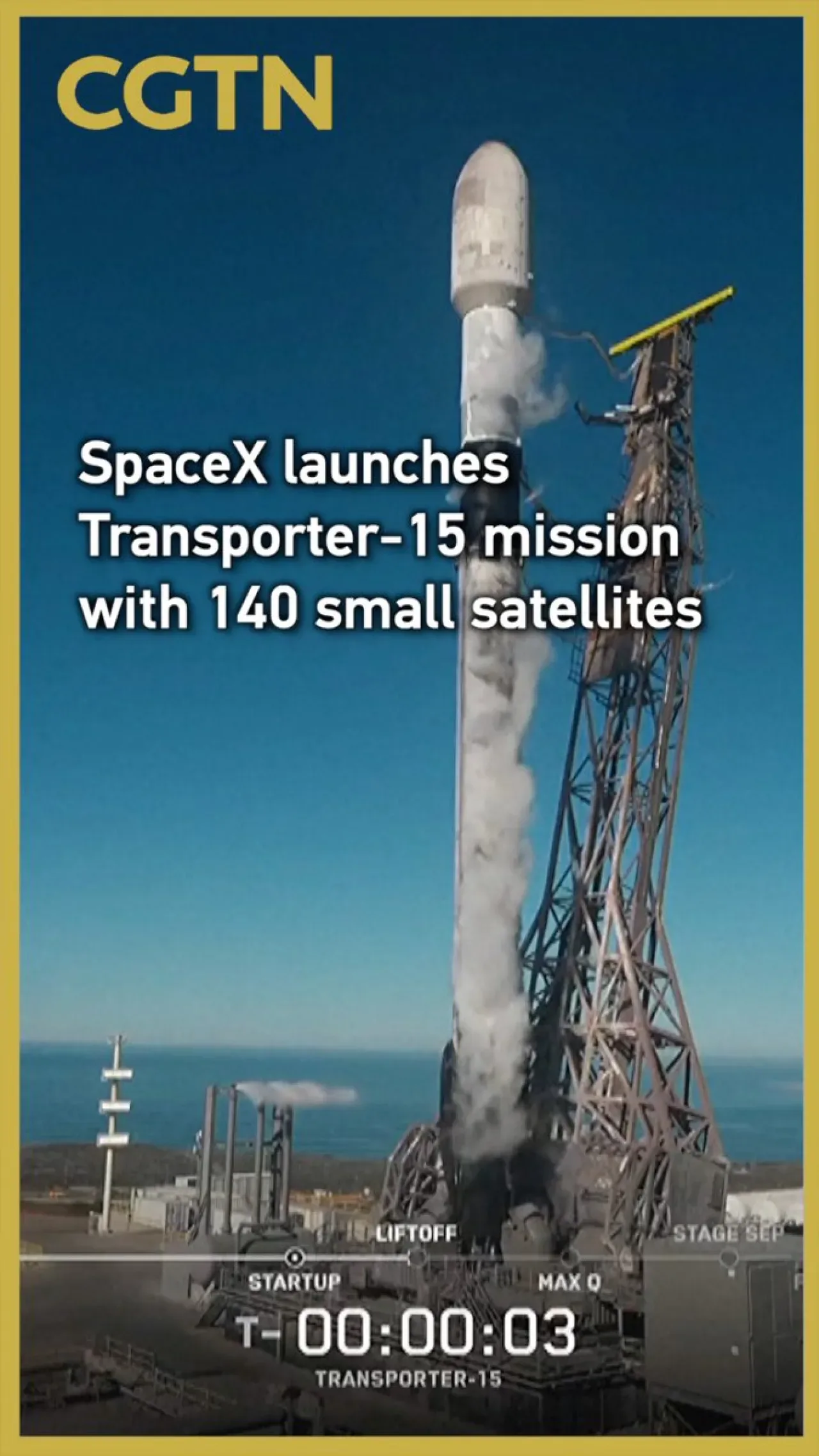 SpaceX Transporter-15 Görevi ile 140 Küçük Uyduyu Yörüngeye Taşıdı SpaceX Transporter-15 Görevi ile 140 Küçük Uyduyu Yörüngeye Taşıdı