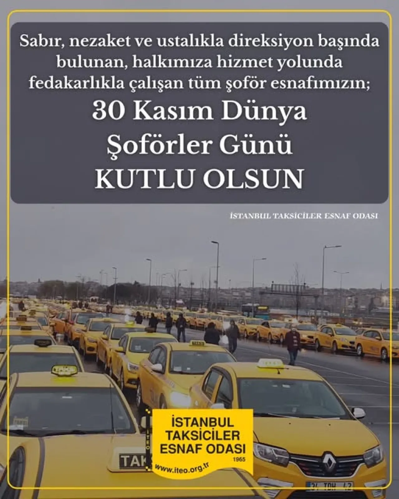 30 Kasım Dünya Şoförler Günü: İstanbul'daki Taksiciler Fedakarlıklarını Anlattı 30 Kasım Dünya Şoförler Günü: İstanbul'daki Taksiciler Fedakarlıklarını Anlattı