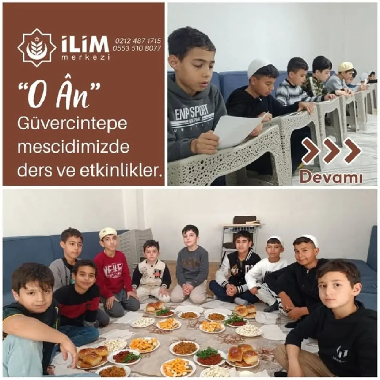 Başakşehir'de İlim Merkezi, Güvercintepe'de Eğitim Faaliyetlerine Başladı Başakşehir'de İlim Merkezi, Güvercintepe'de Eğitim Faaliyetlerine Başladı