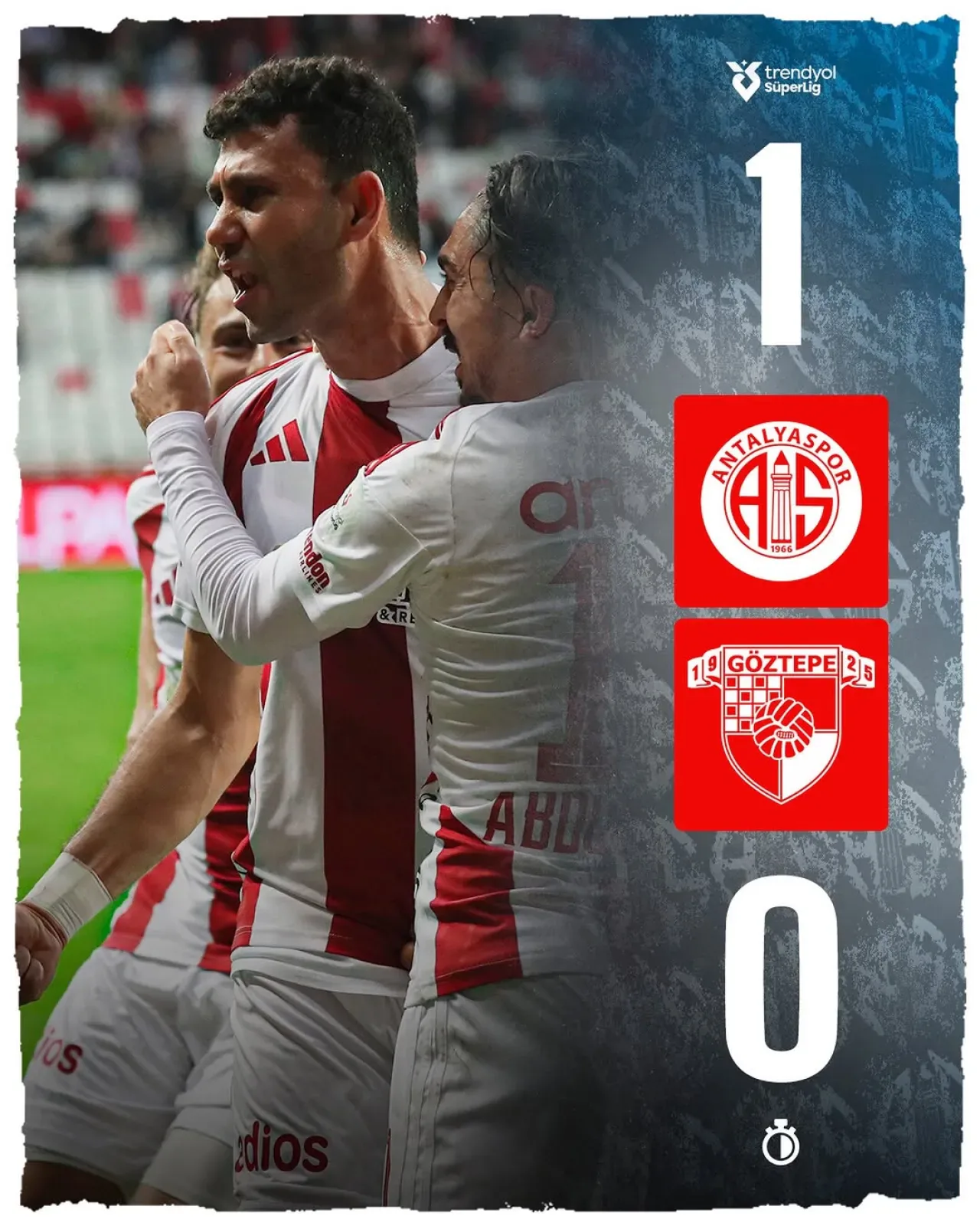 Bitexen Antalyaspor, Corendon Airlines Park'ta İlk Yarıyı 1-0 Önde Tamamladı Bitexen Antalyaspor, Corendon Airlines Park'ta İlk Yarıyı 1-0 Önde Tamamladı