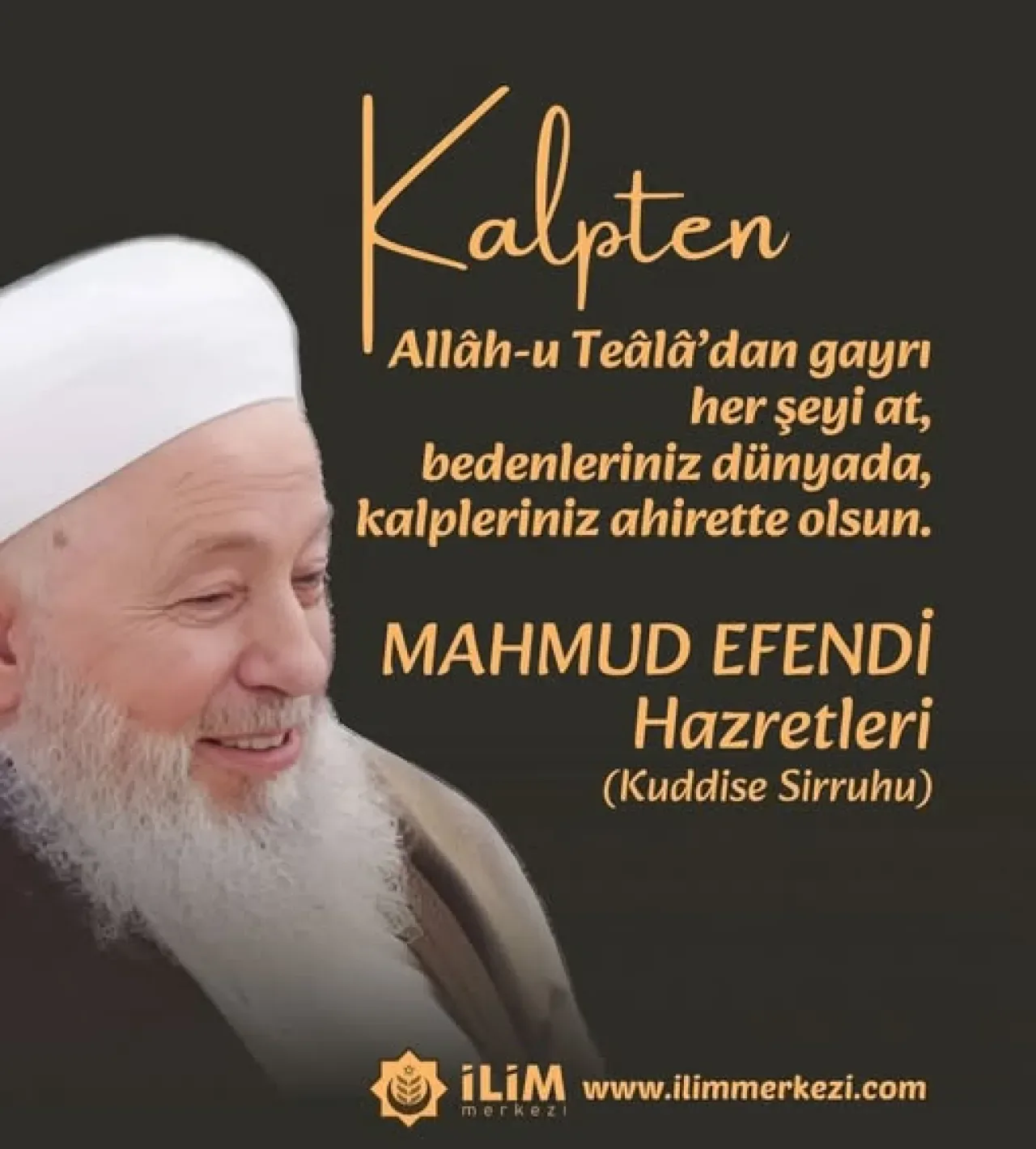 Mahmud Efendi Hazretleri'nden Müminlere Nasihat: Kalplerinizi Dünya Bağlarından Arındırın Mahmud Efendi Hazretleri'nden Müminlere Nasihat: Kalplerinizi Dünya Bağlarından Arındırın