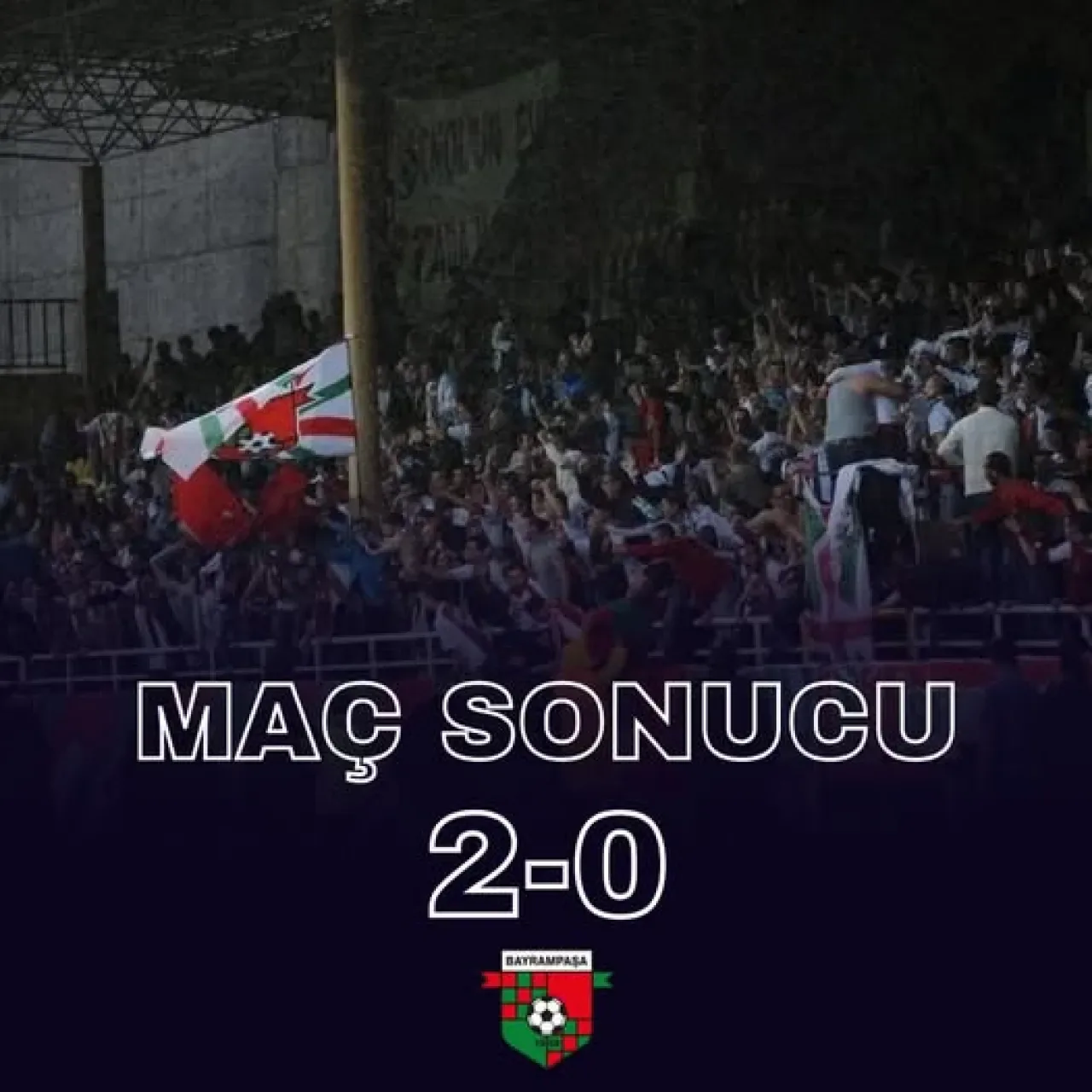 Bayrampaşa Spor Taraftarından Coşkulu Mesaj: "3 Puan Bizim, Biz Bayrampaşalıyız" Bayrampaşa Spor Taraftarından Coşkulu Mesaj: "3 Puan Bizim, Biz Bayrampaşalıyız"